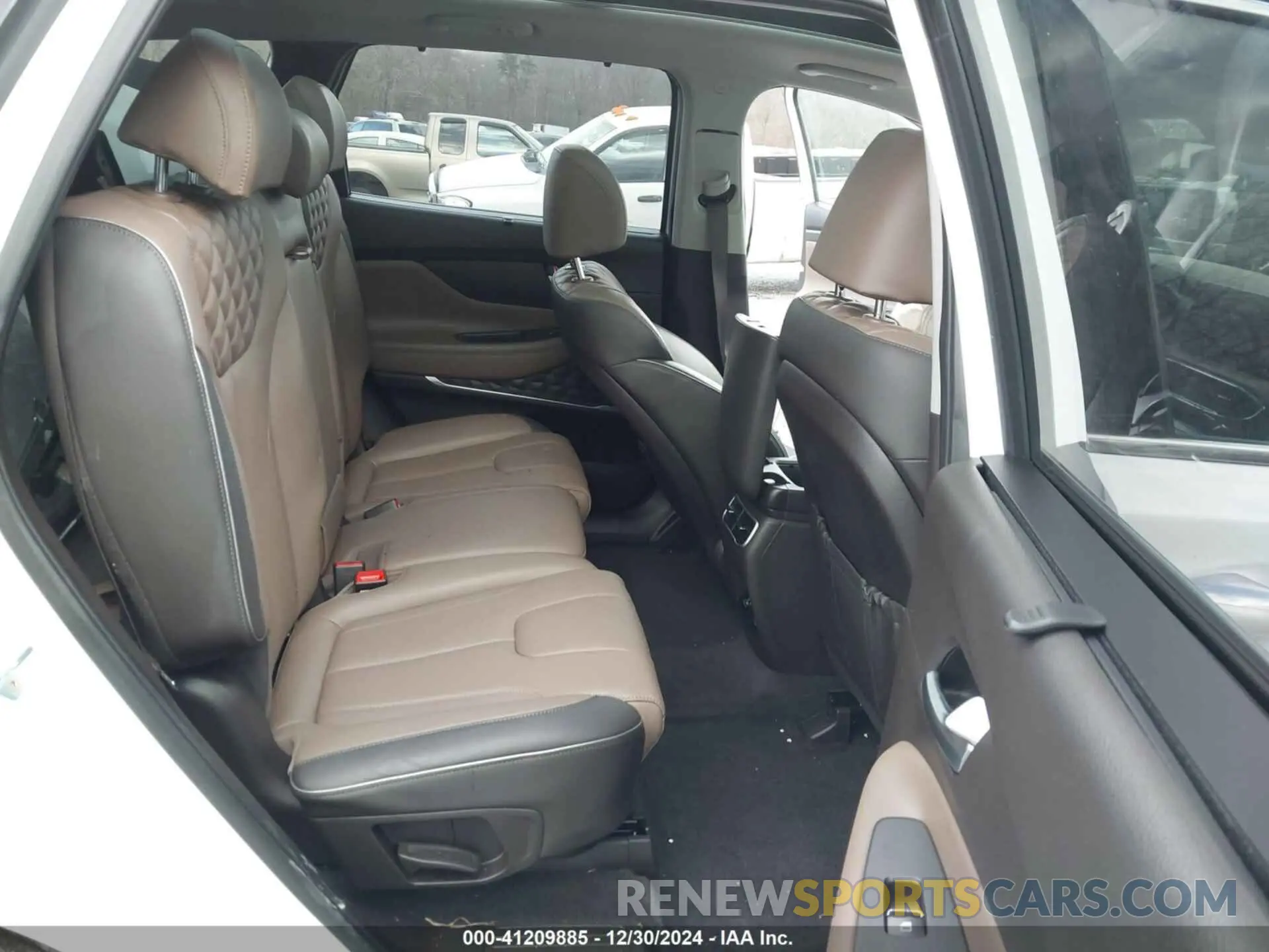8 fotografías del automóvil dañado KM8S3DA12NU059478 HYUNDAI SANTA FE 2022