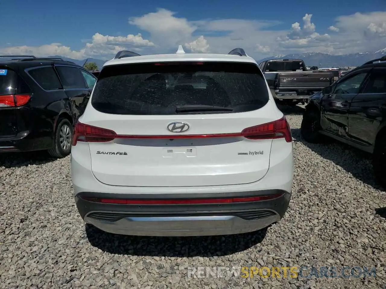 6 fotografías del automóvil dañado KM8S3DA15NU043095 HYUNDAI SANTA FE 2022