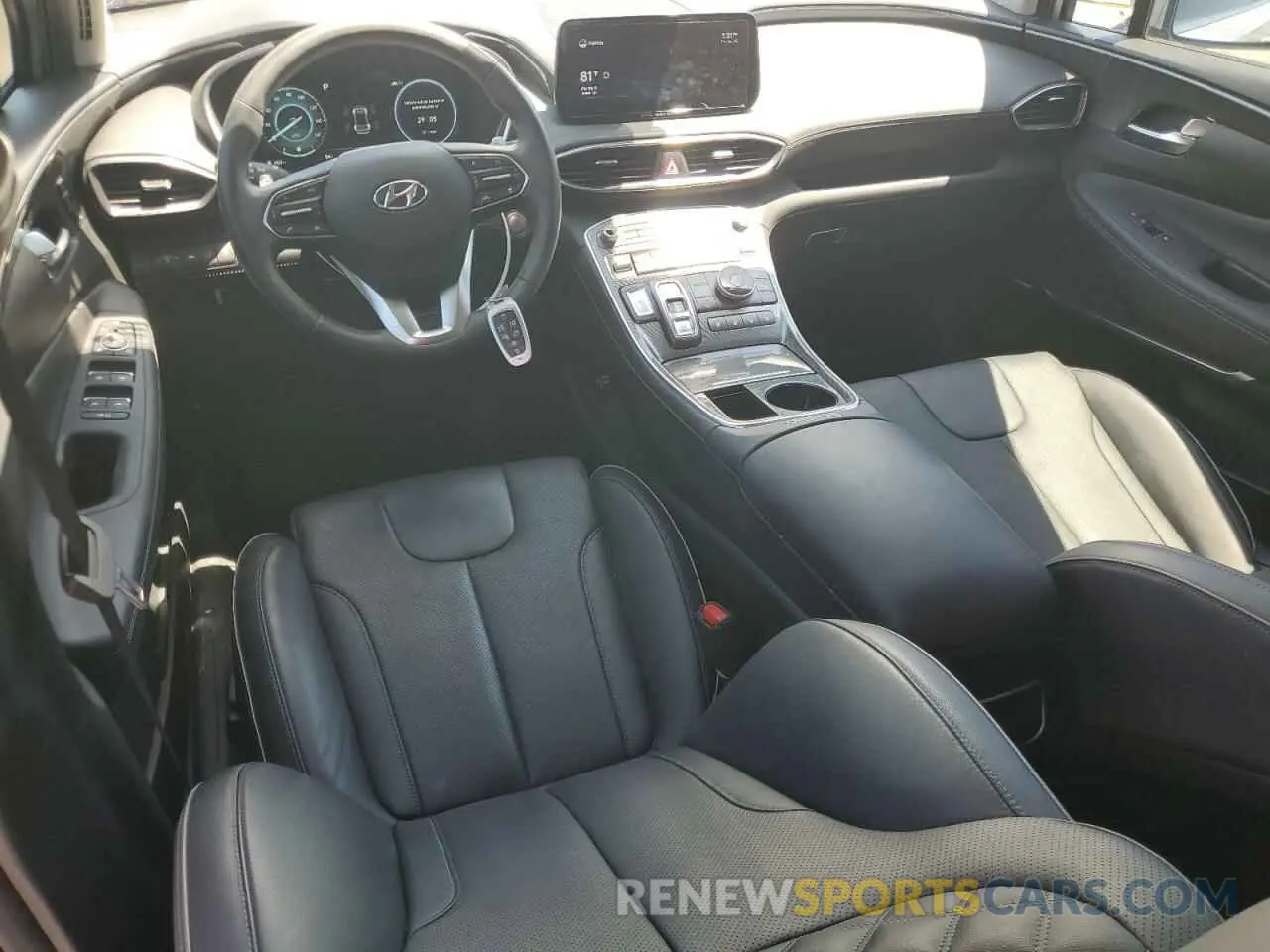 8 fotografías del automóvil dañado KM8S5DA16NU043598 HYUNDAI SANTA FE 2022