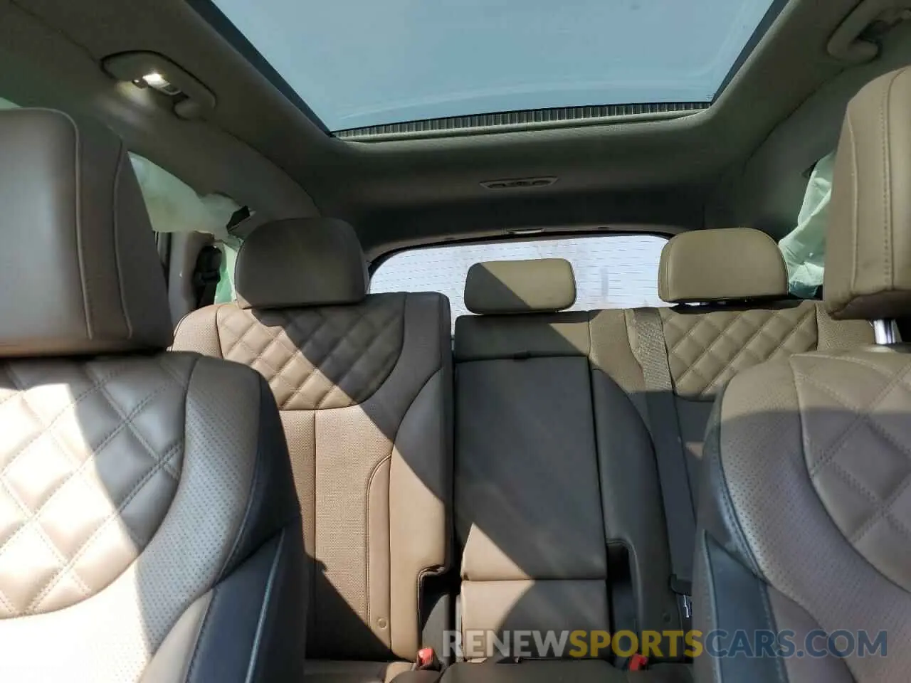 10 fotografías del automóvil dañado KM8S5DA18NU039892 HYUNDAI SANTA FE 2022