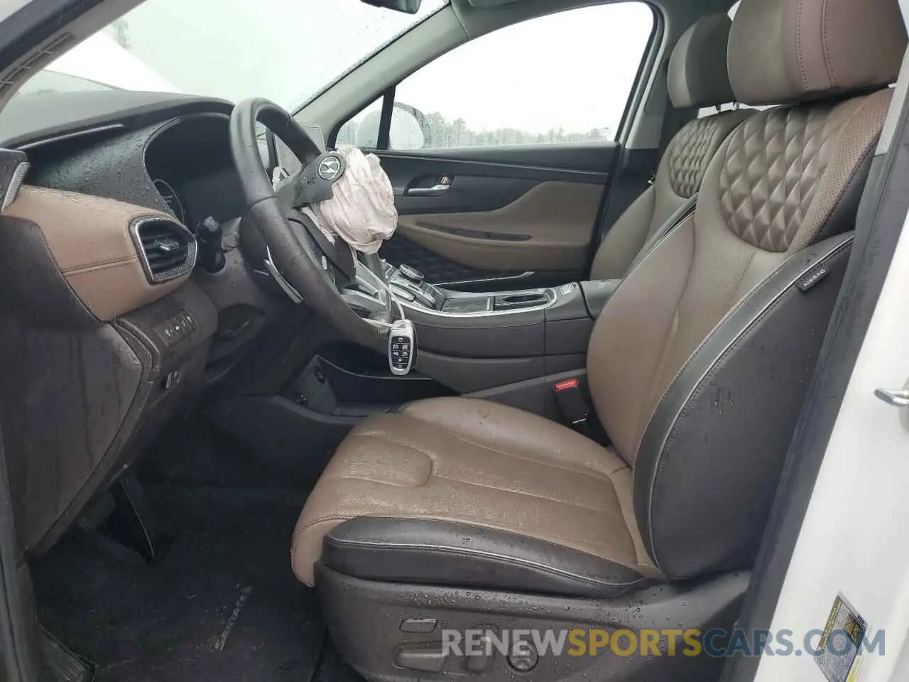 7 fotografías del automóvil dañado KM8S5DA19NU018579 HYUNDAI SANTA FE 2022