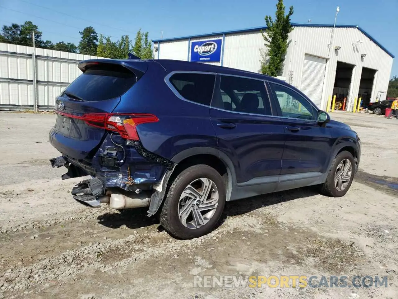 3 fotografías del automóvil dañado 5NMS14AJXPH597060 HYUNDAI SANTA FE 2023