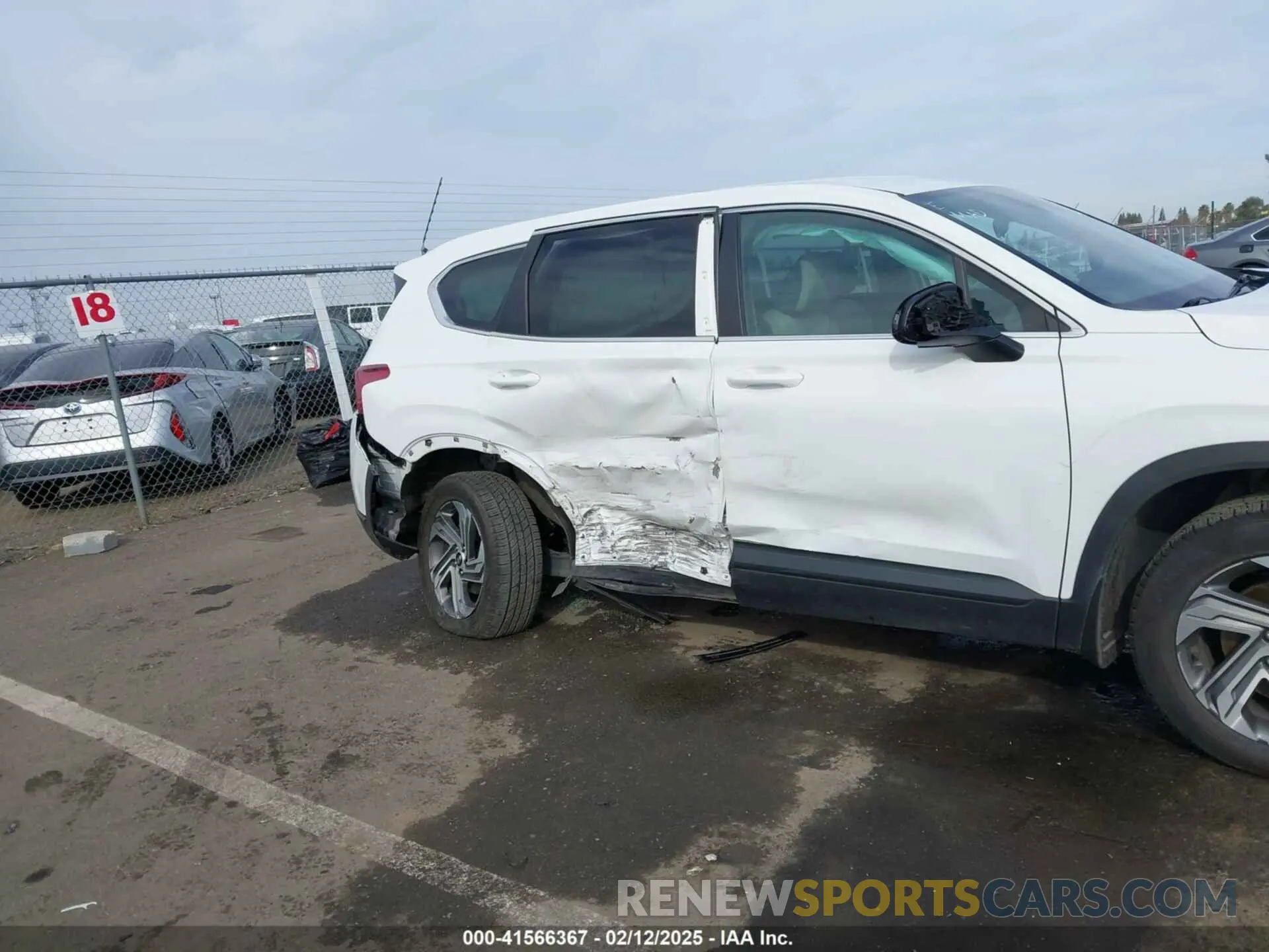 6 fotografías del automóvil dañado 5NMS1DAJ1PH562651 HYUNDAI SANTA FE 2023