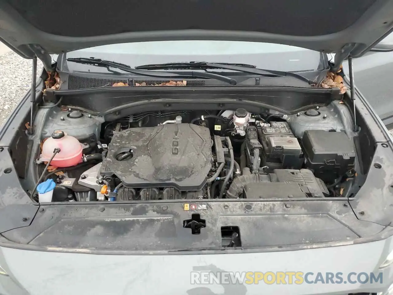 12 fotografías del automóvil dañado 5NMS1DAJ2PH506282 HYUNDAI SANTA FE 2023