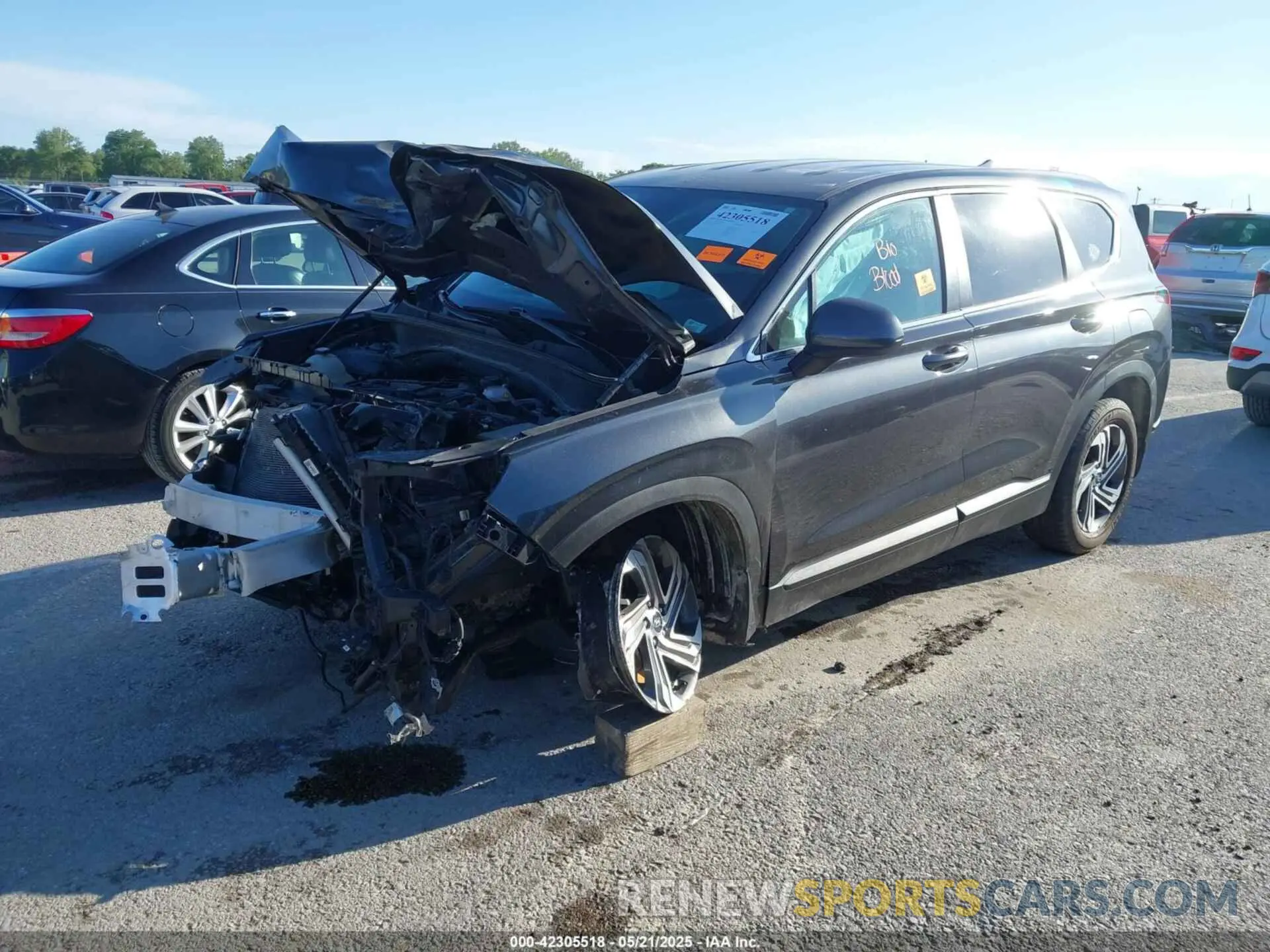 2 fotografías del automóvil dañado 5NMS1DAJ6PH518984 HYUNDAI SANTA FE 2023