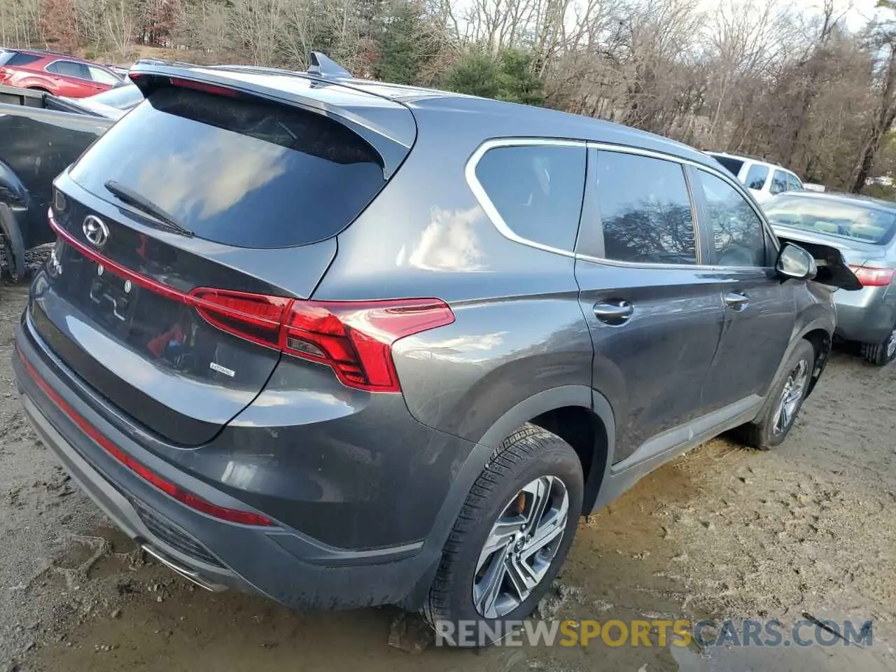 3 fotografías del automóvil dañado 5NMS1DAJ6PH562712 HYUNDAI SANTA FE 2023