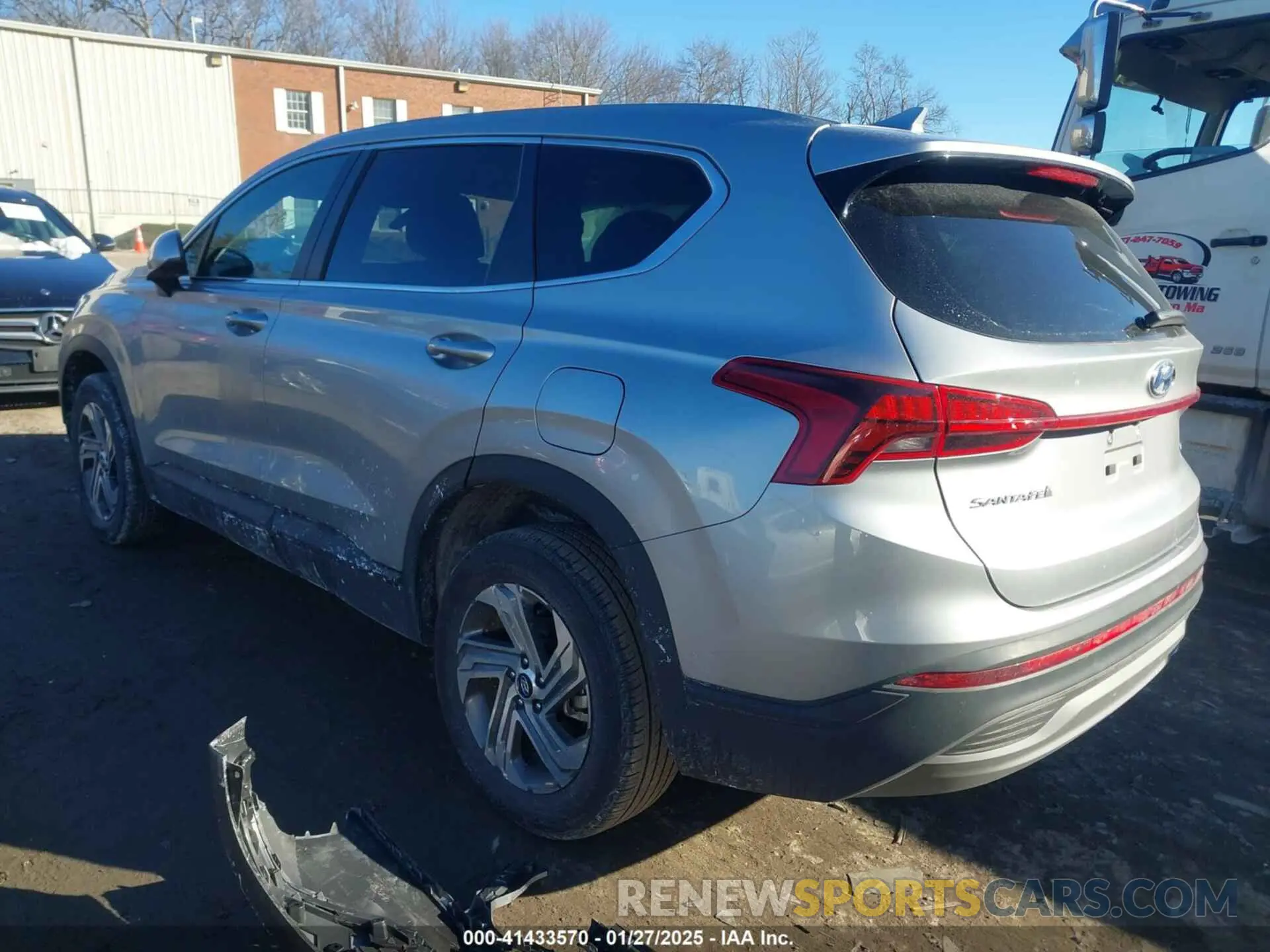 3 fotografías del automóvil dañado 5NMS1DAJ7PH613845 HYUNDAI SANTA FE 2023