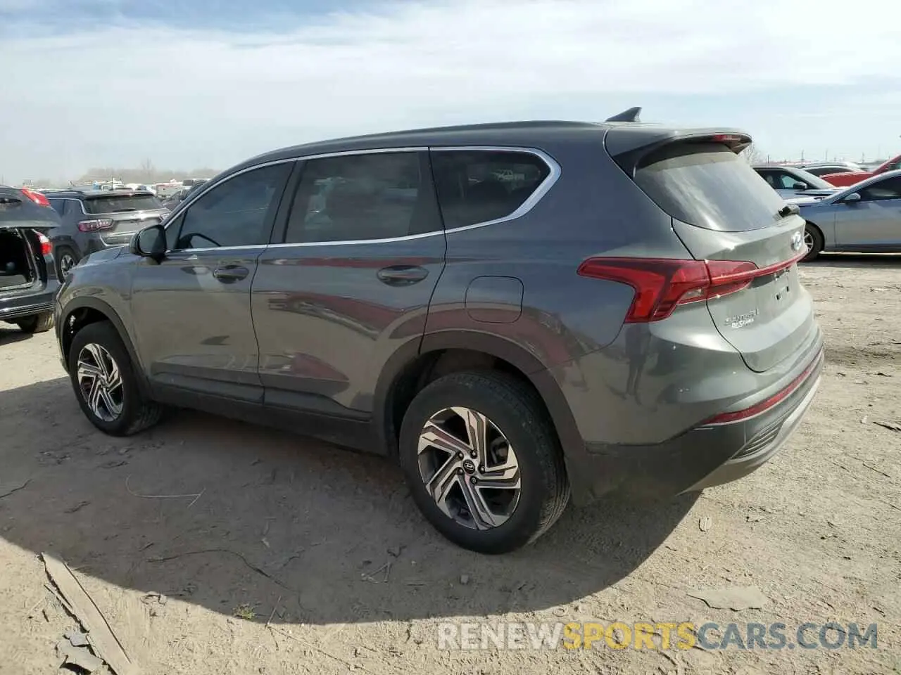 2 fotografías del automóvil dañado 5NMS1DAJXPH502836 HYUNDAI SANTA FE 2023