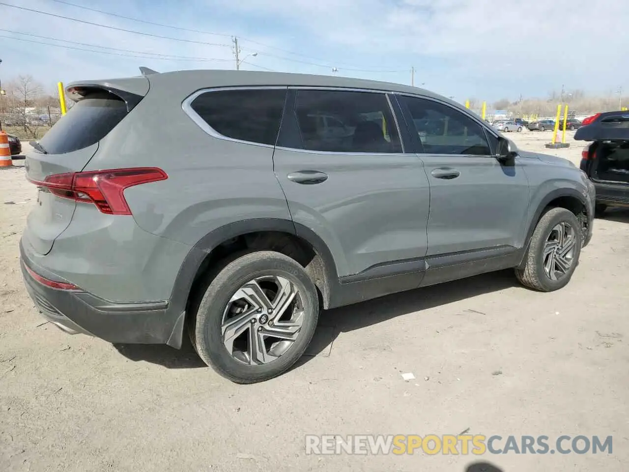 3 fotografías del automóvil dañado 5NMS1DAJXPH502836 HYUNDAI SANTA FE 2023