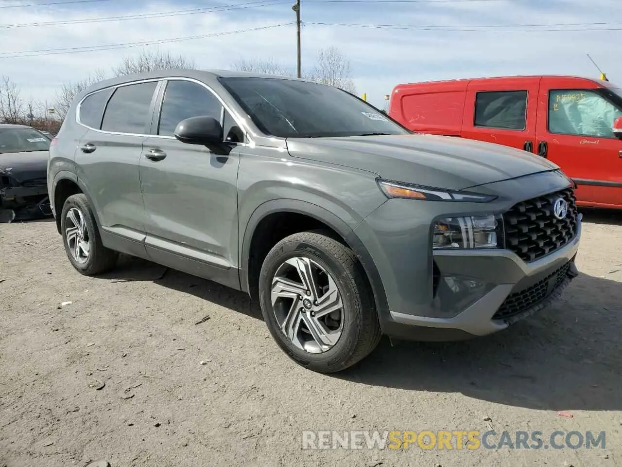 4 fotografías del automóvil dañado 5NMS1DAJXPH502836 HYUNDAI SANTA FE 2023