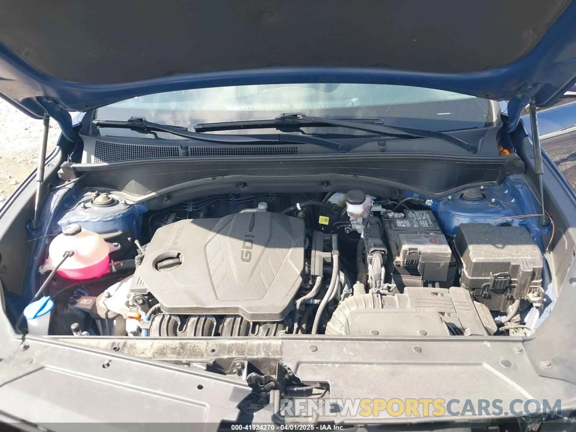 10 fotografías del automóvil dañado 5NMS24AJ1PH522082 HYUNDAI SANTA FE 2023