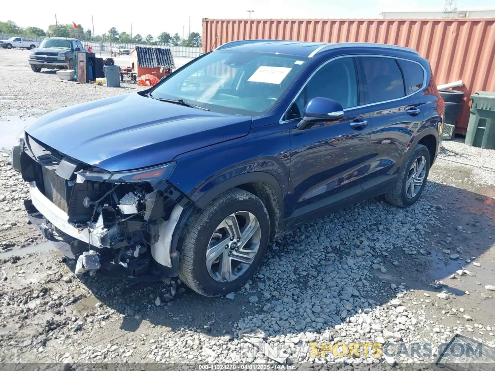 2 fotografías del automóvil dañado 5NMS24AJ1PH522082 HYUNDAI SANTA FE 2023