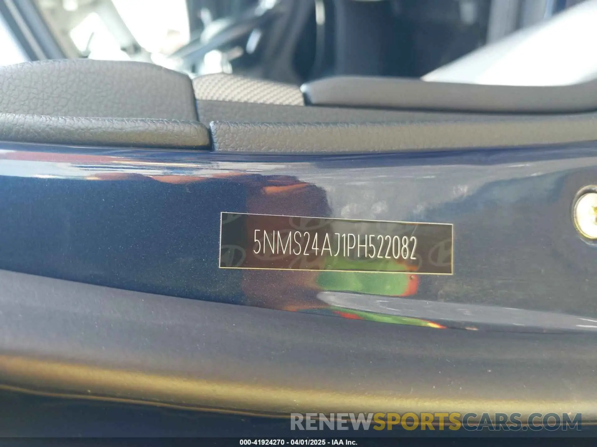 9 fotografías del automóvil dañado 5NMS24AJ1PH522082 HYUNDAI SANTA FE 2023
