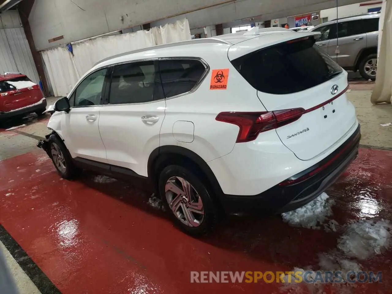2 fotografías del automóvil dañado 5NMS24AJ1PH527184 HYUNDAI SANTA FE 2023
