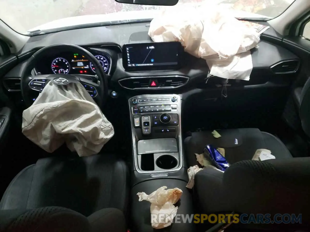 8 fotografías del automóvil dañado 5NMS24AJ1PH527184 HYUNDAI SANTA FE 2023