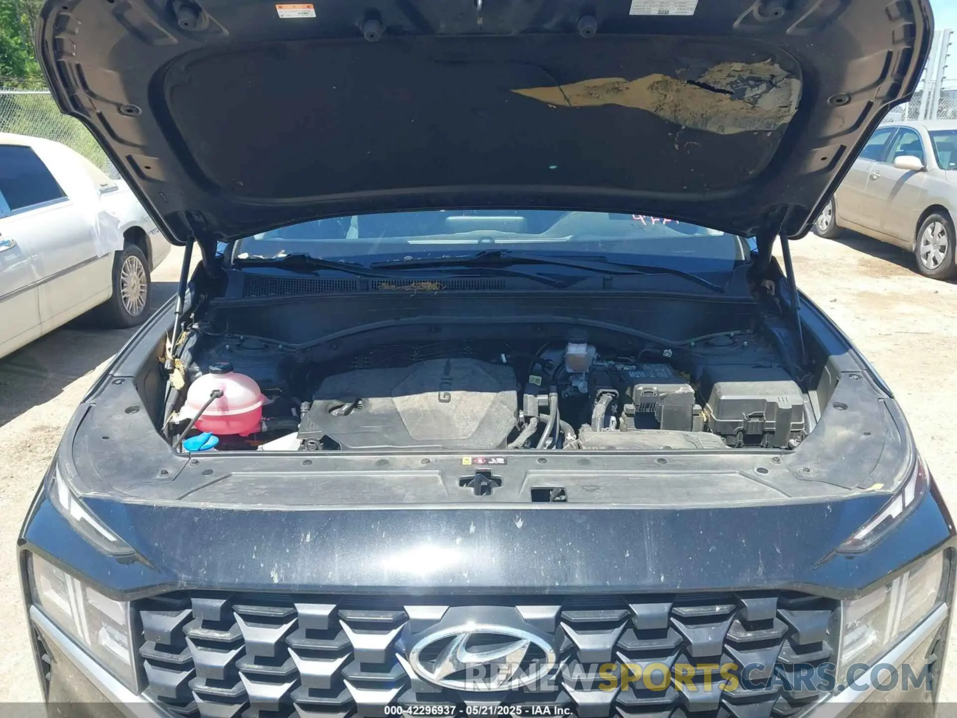 10 fotografías del automóvil dañado 5NMS24AJ1PH596120 HYUNDAI SANTA FE 2023