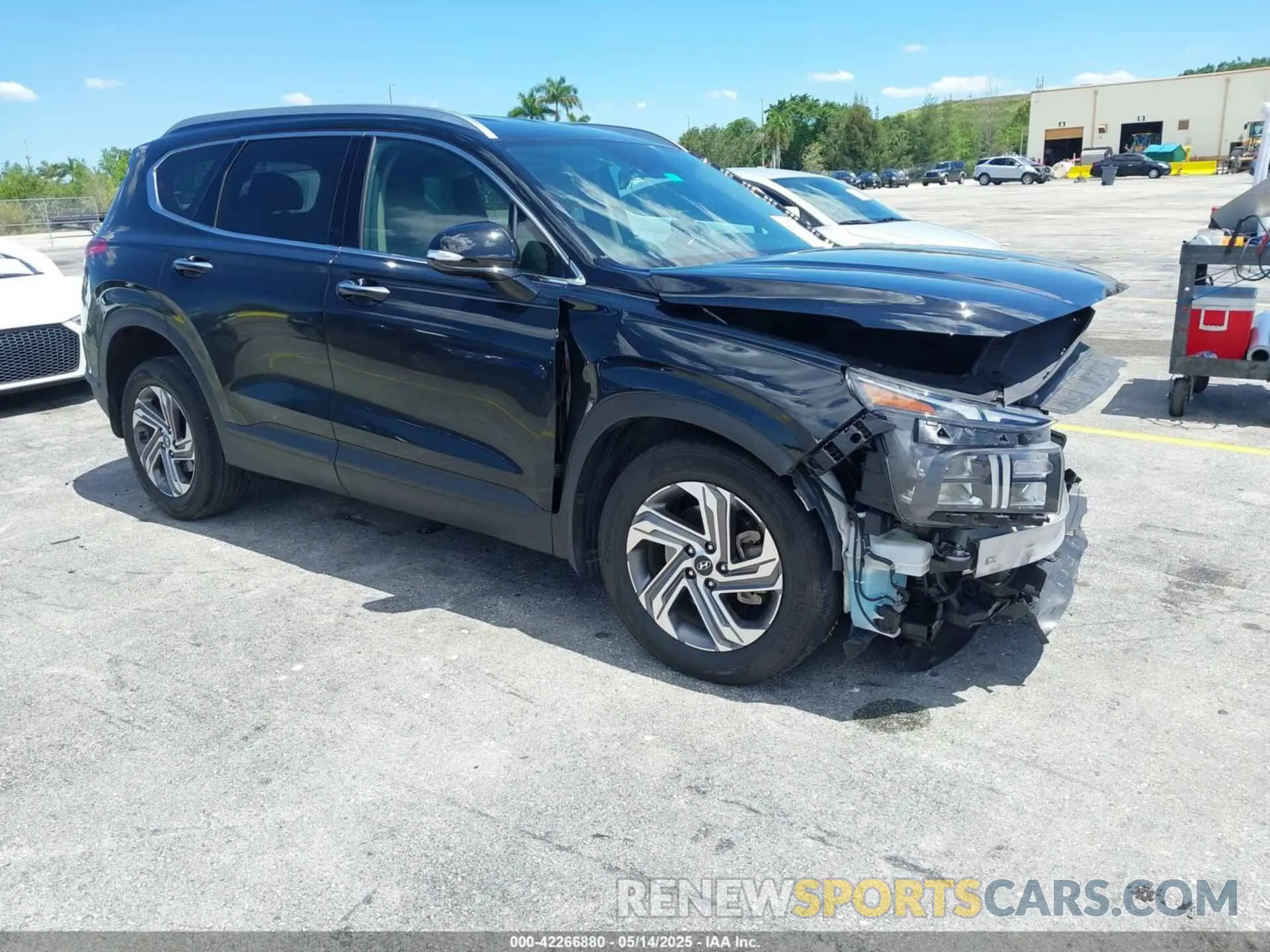 1 fotografías del automóvil dañado 5NMS24AJ1PH653853 HYUNDAI SANTA FE 2023