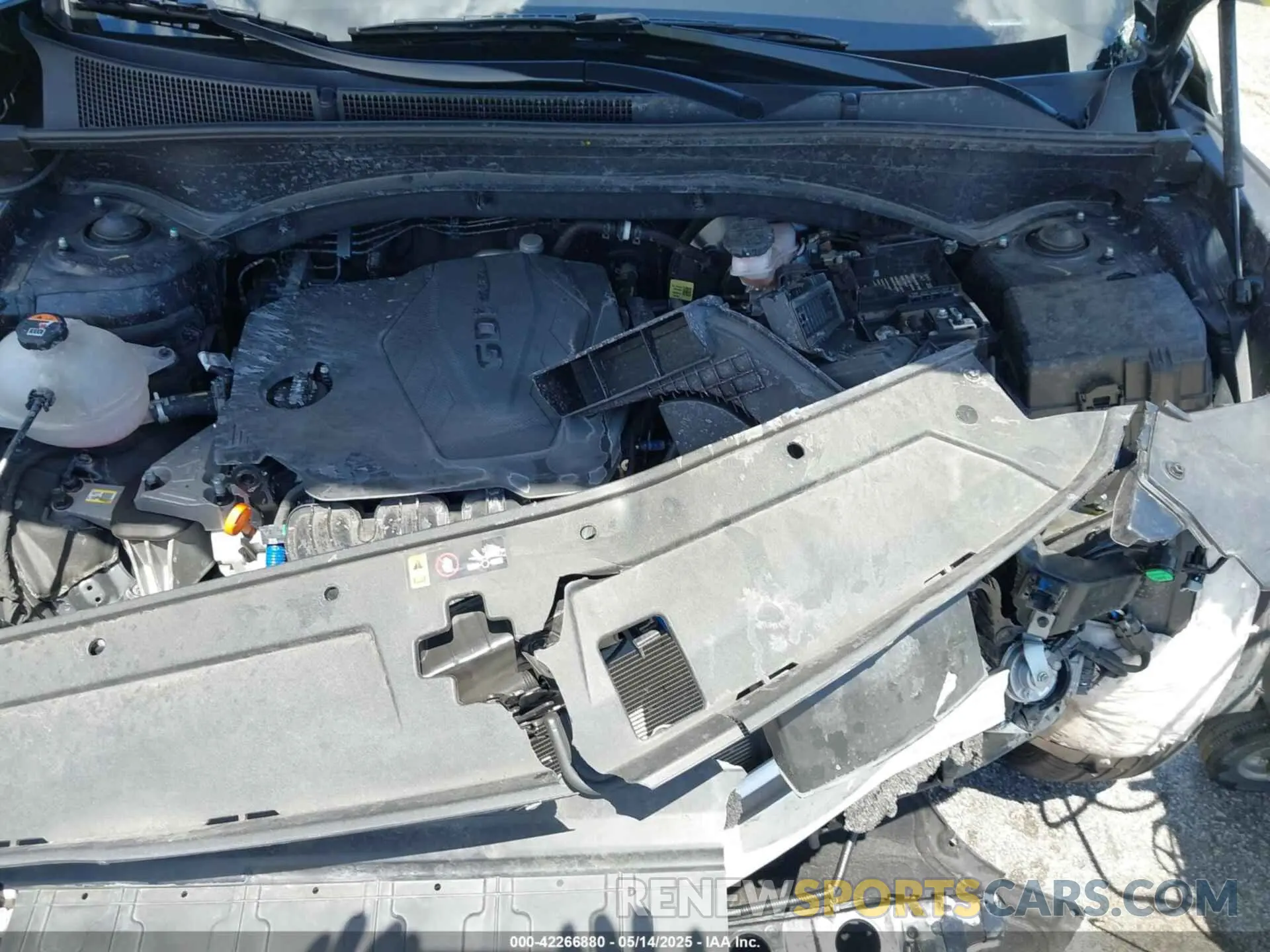 10 fotografías del automóvil dañado 5NMS24AJ1PH653853 HYUNDAI SANTA FE 2023