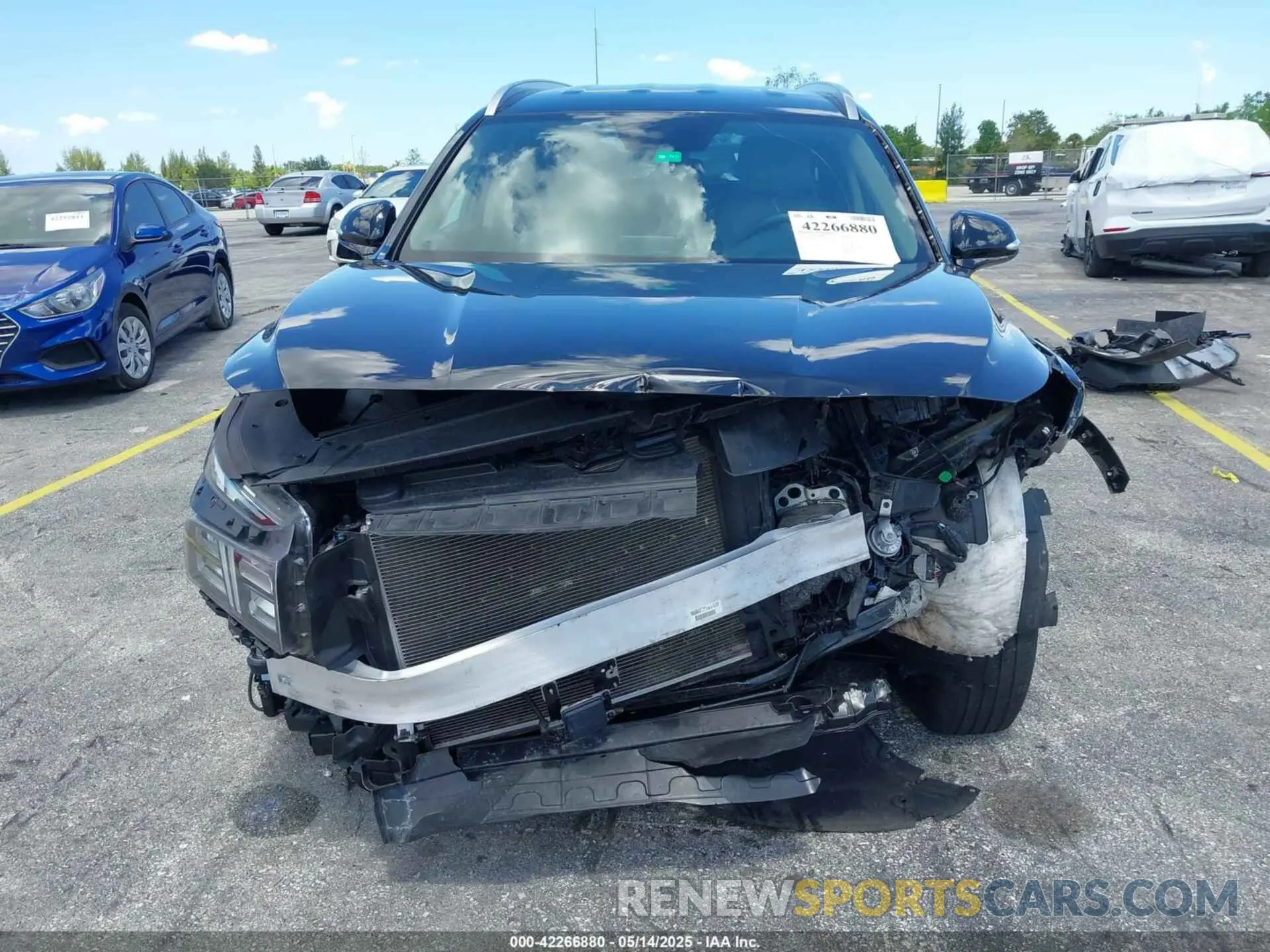 6 fotografías del automóvil dañado 5NMS24AJ1PH653853 HYUNDAI SANTA FE 2023