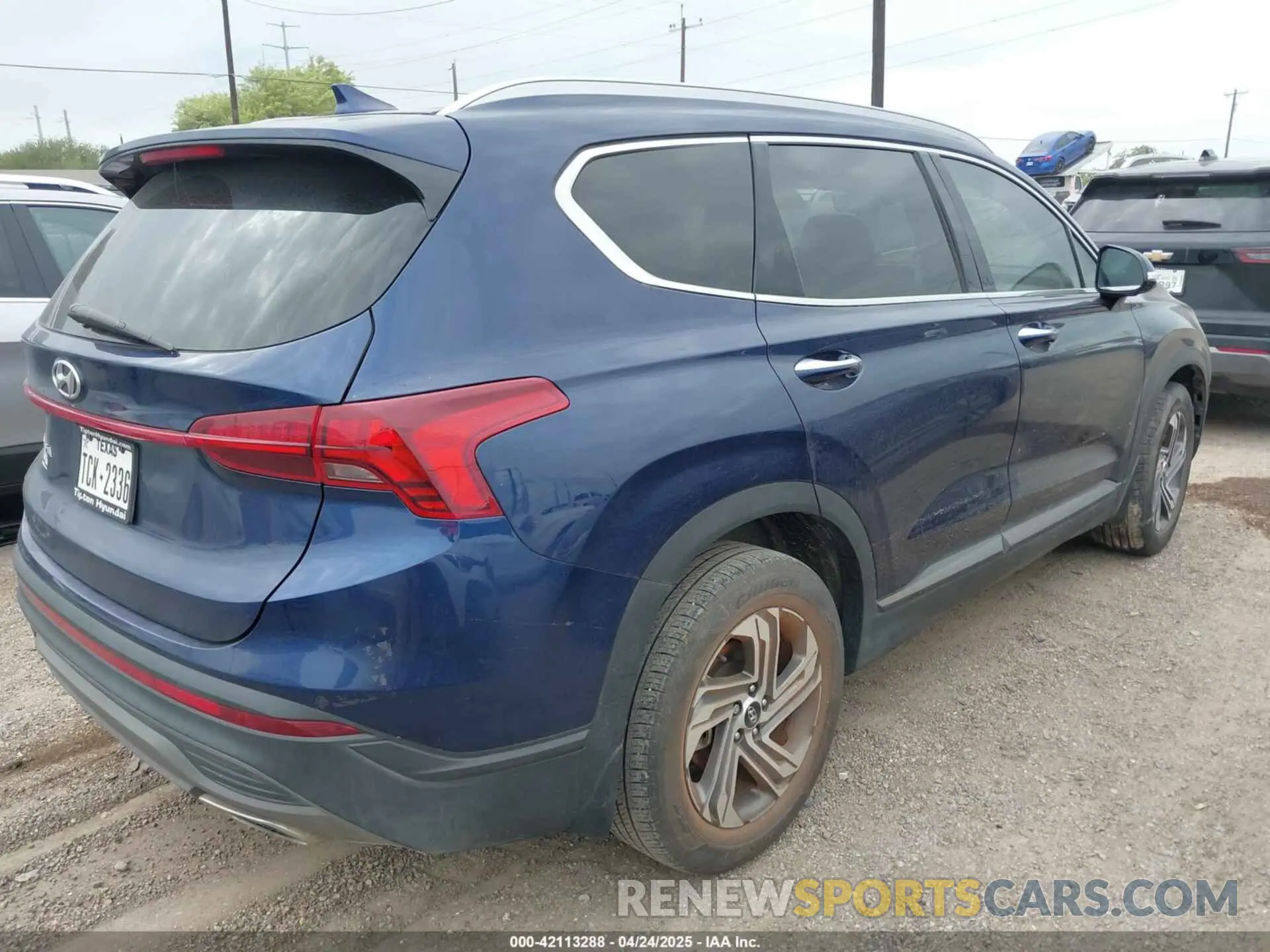 4 fotografías del automóvil dañado 5NMS24AJ3PH595325 HYUNDAI SANTA FE 2023