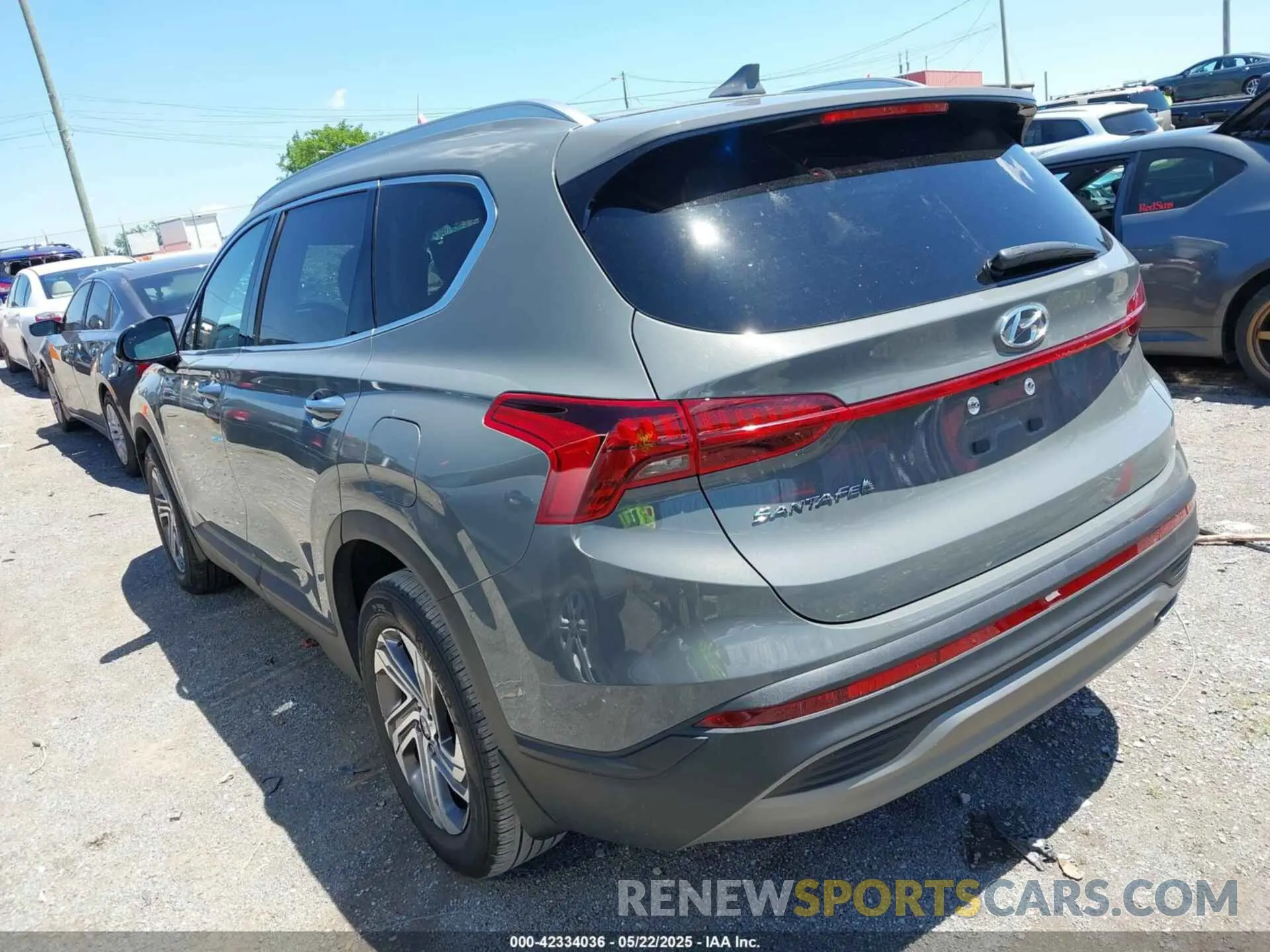 3 fotografías del automóvil dañado 5NMS24AJ3PH614472 HYUNDAI SANTA FE 2023