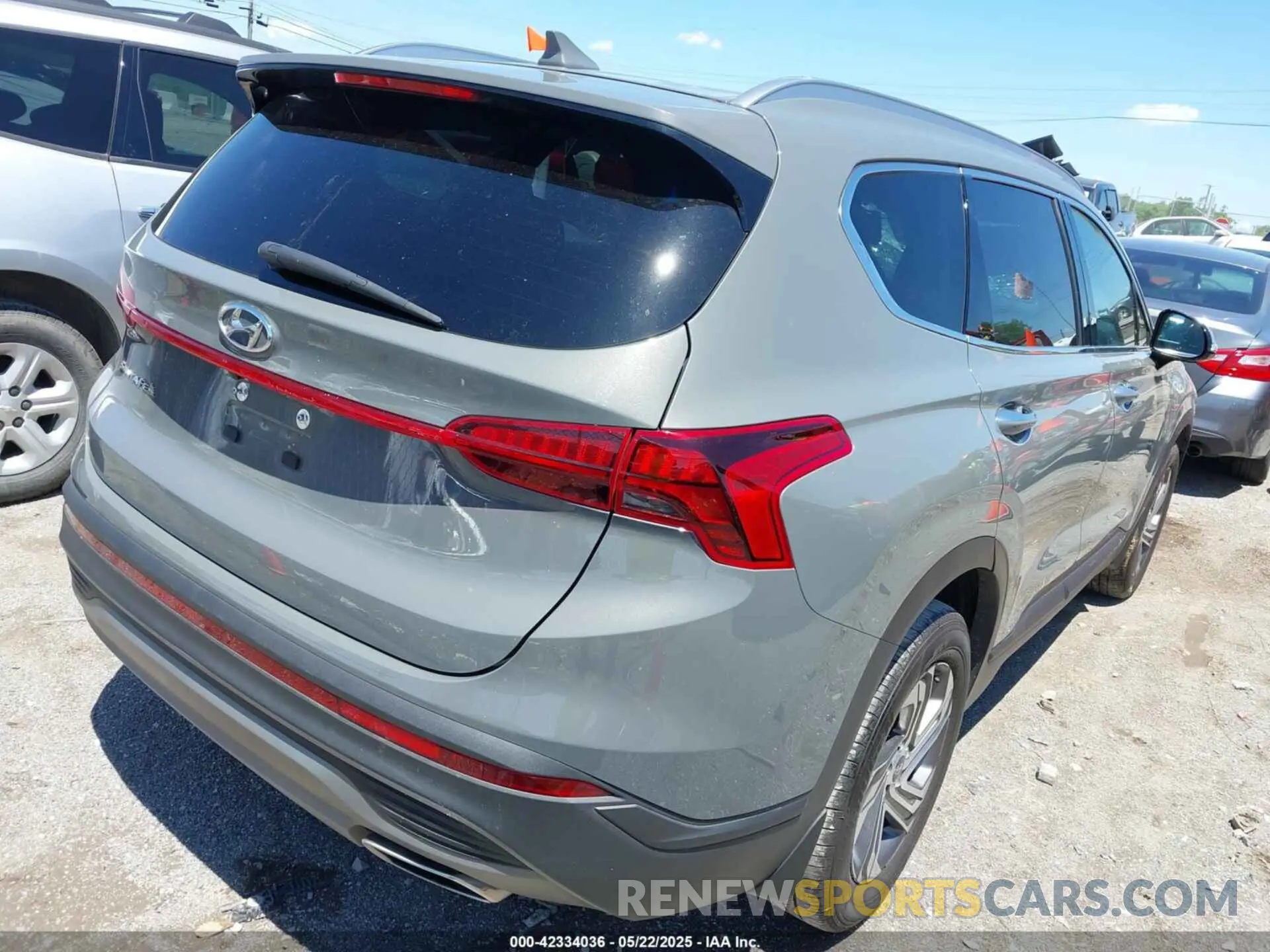 4 fotografías del automóvil dañado 5NMS24AJ3PH614472 HYUNDAI SANTA FE 2023