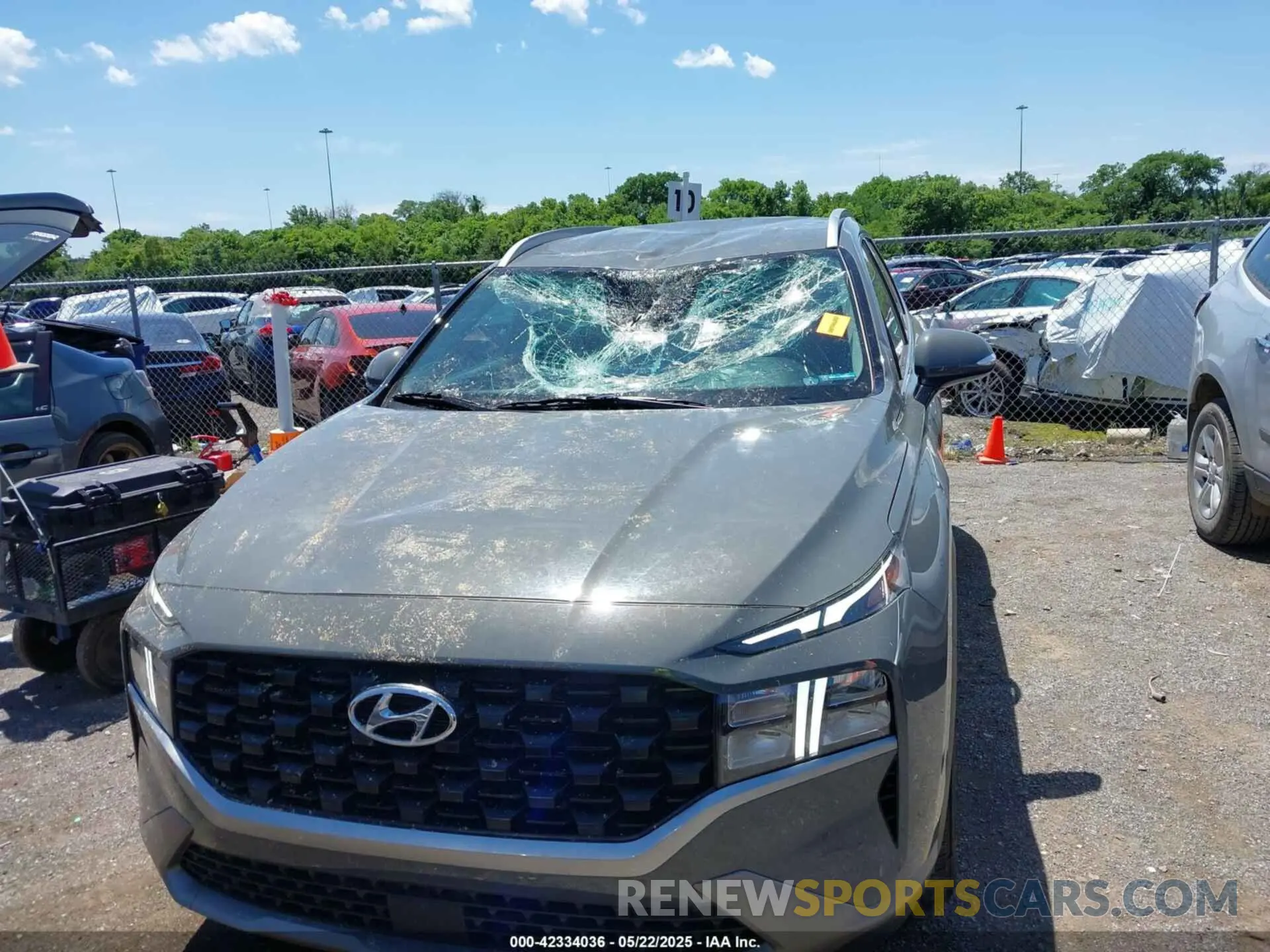 6 fotografías del automóvil dañado 5NMS24AJ3PH614472 HYUNDAI SANTA FE 2023