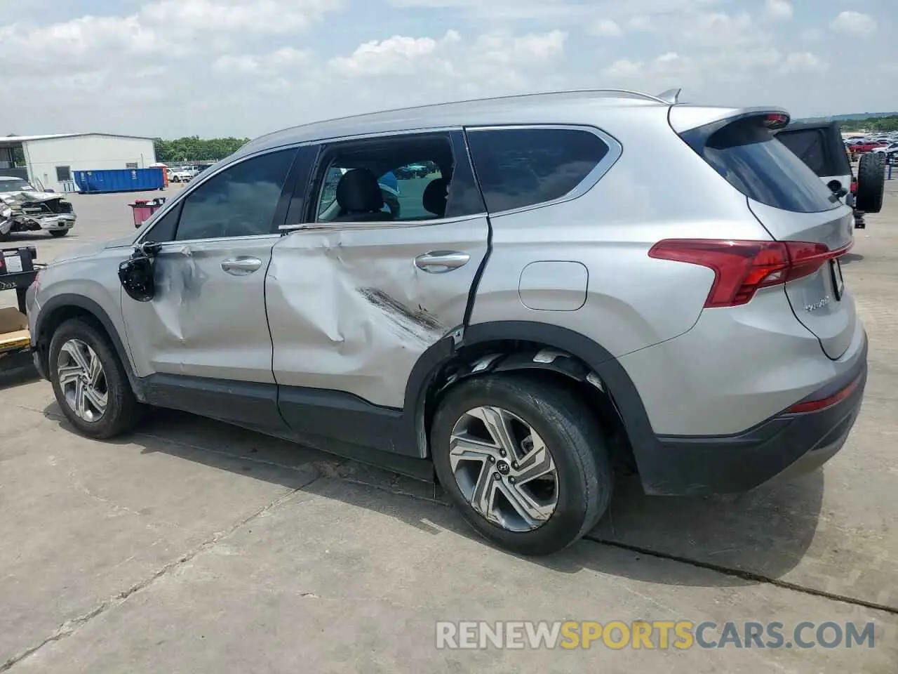 2 fotografías del automóvil dañado 5NMS24AJ4PH495962 HYUNDAI SANTA FE 2023