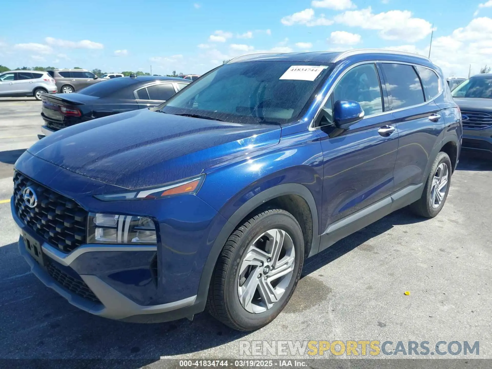 2 fotografías del automóvil dañado 5NMS24AJ4PH567856 HYUNDAI SANTA FE 2023