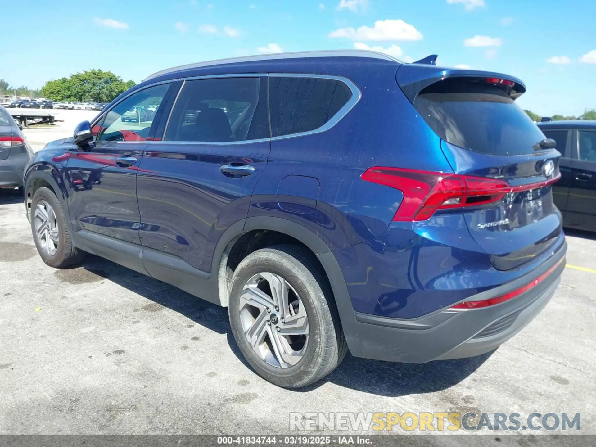 3 fotografías del automóvil dañado 5NMS24AJ4PH567856 HYUNDAI SANTA FE 2023