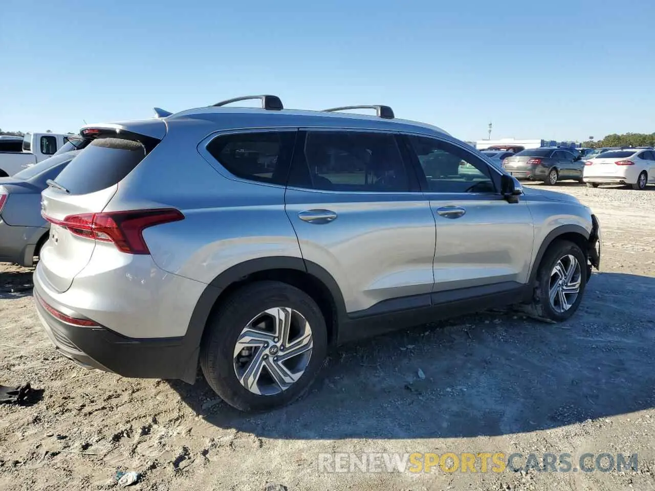 3 fotografías del automóvil dañado 5NMS24AJ4PH593065 HYUNDAI SANTA FE 2023