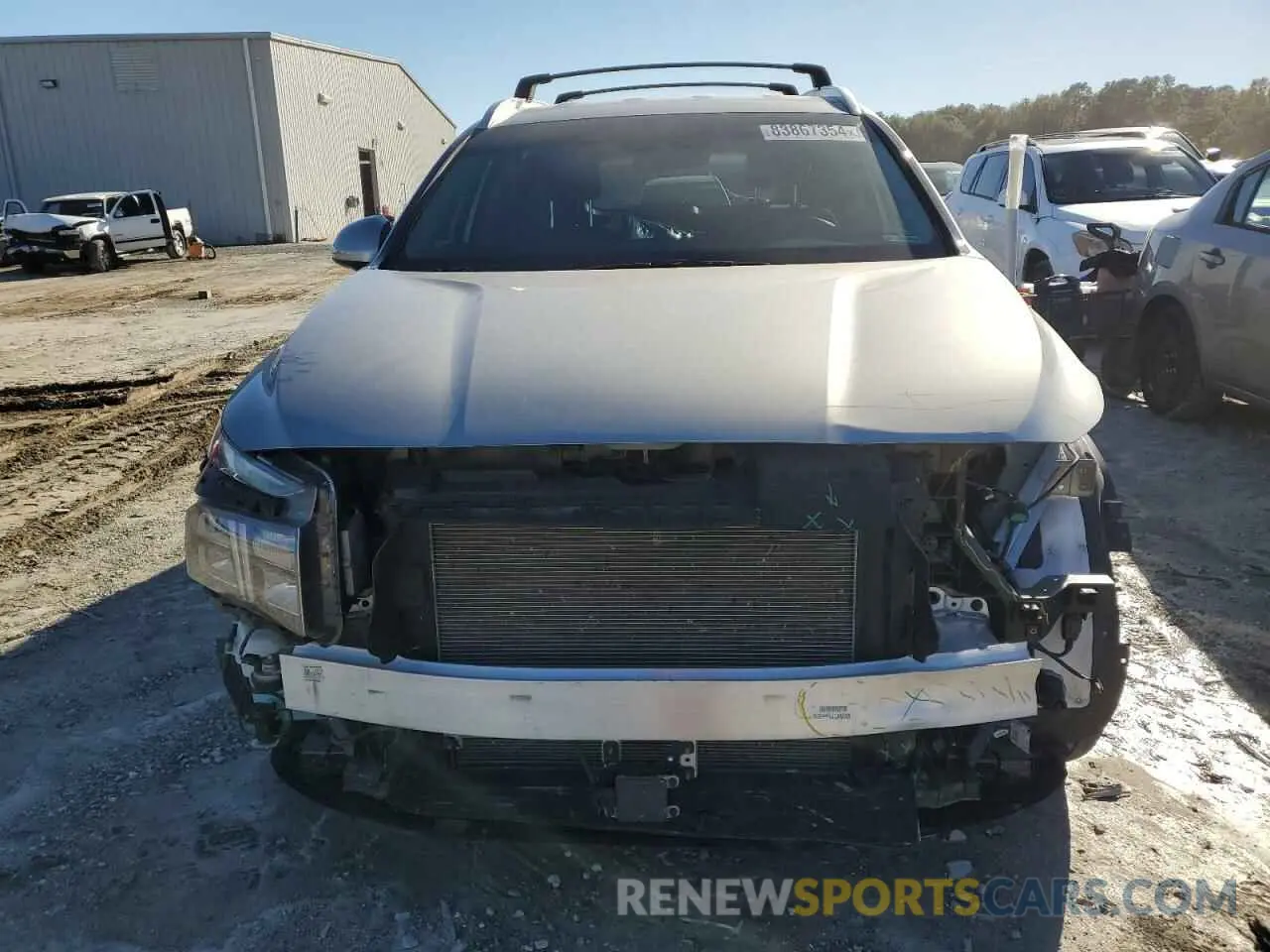 5 fotografías del automóvil dañado 5NMS24AJ4PH593065 HYUNDAI SANTA FE 2023