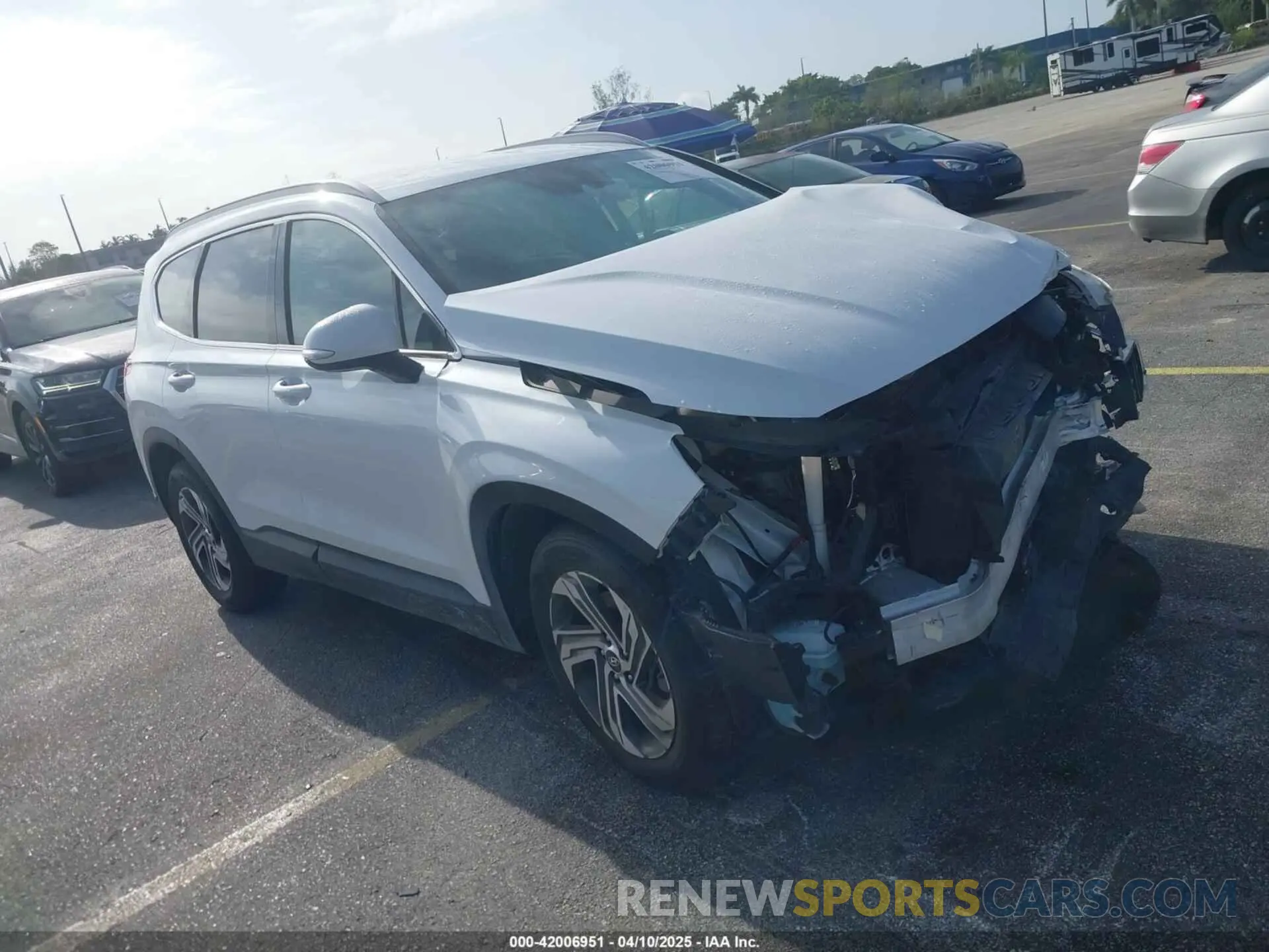 1 fotografías del automóvil dañado 5NMS24AJ5PH489328 HYUNDAI SANTA FE 2023