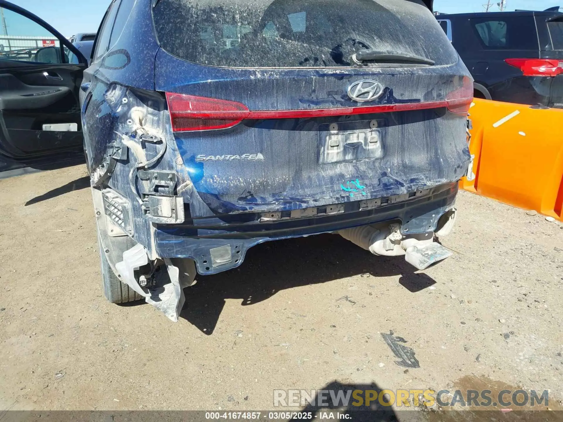 6 fotografías del automóvil dañado 5NMS24AJ5PH506449 HYUNDAI SANTA FE 2023