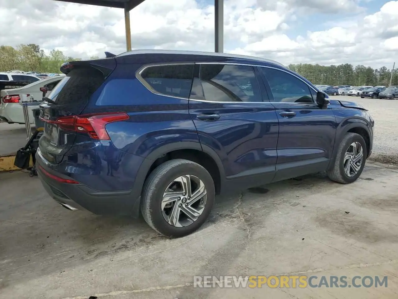 3 fotografías del automóvil dañado 5NMS24AJ5PH546689 HYUNDAI SANTA FE 2023