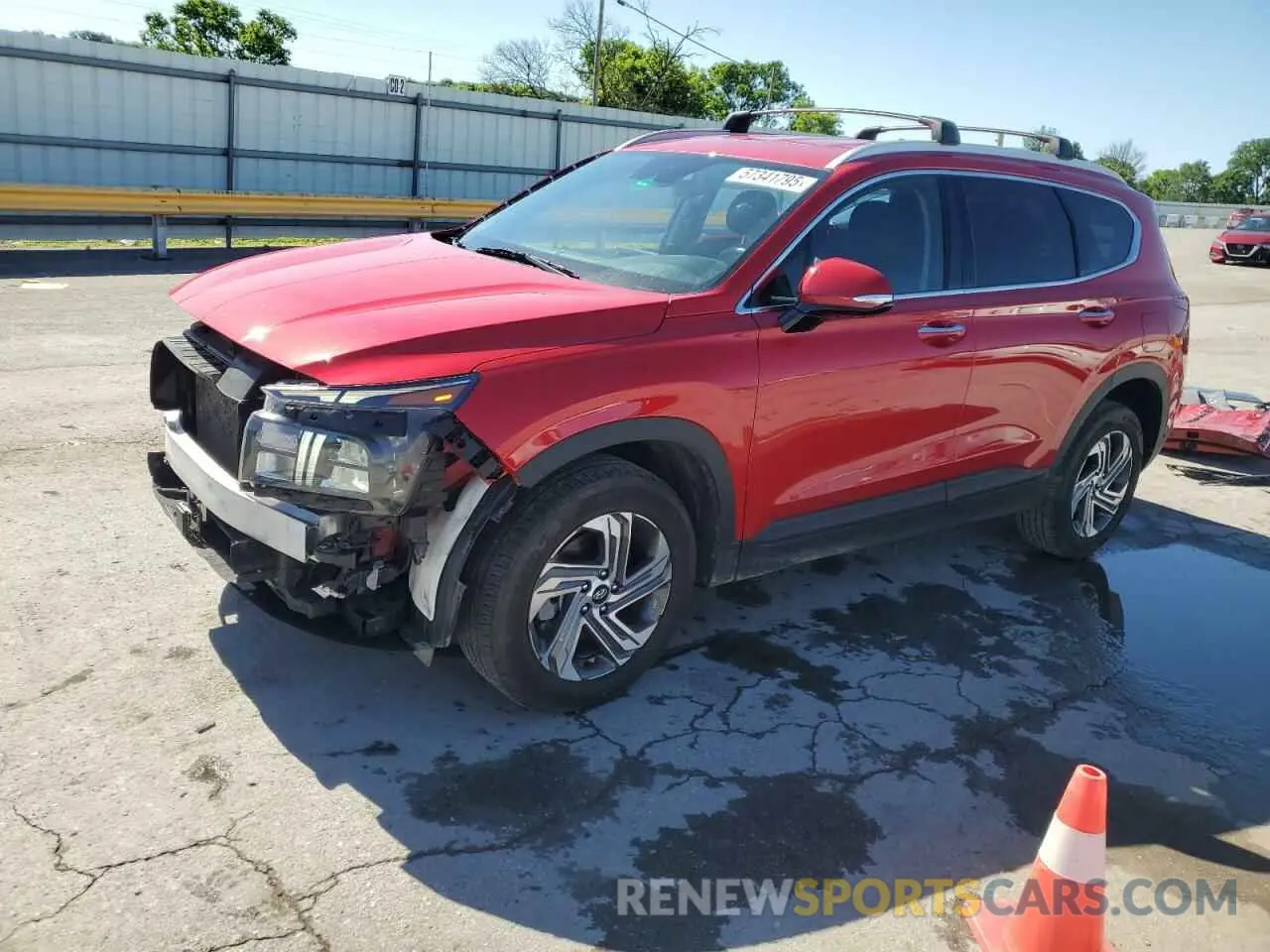 1 fotografías del automóvil dañado 5NMS24AJ7PH507733 HYUNDAI SANTA FE 2023