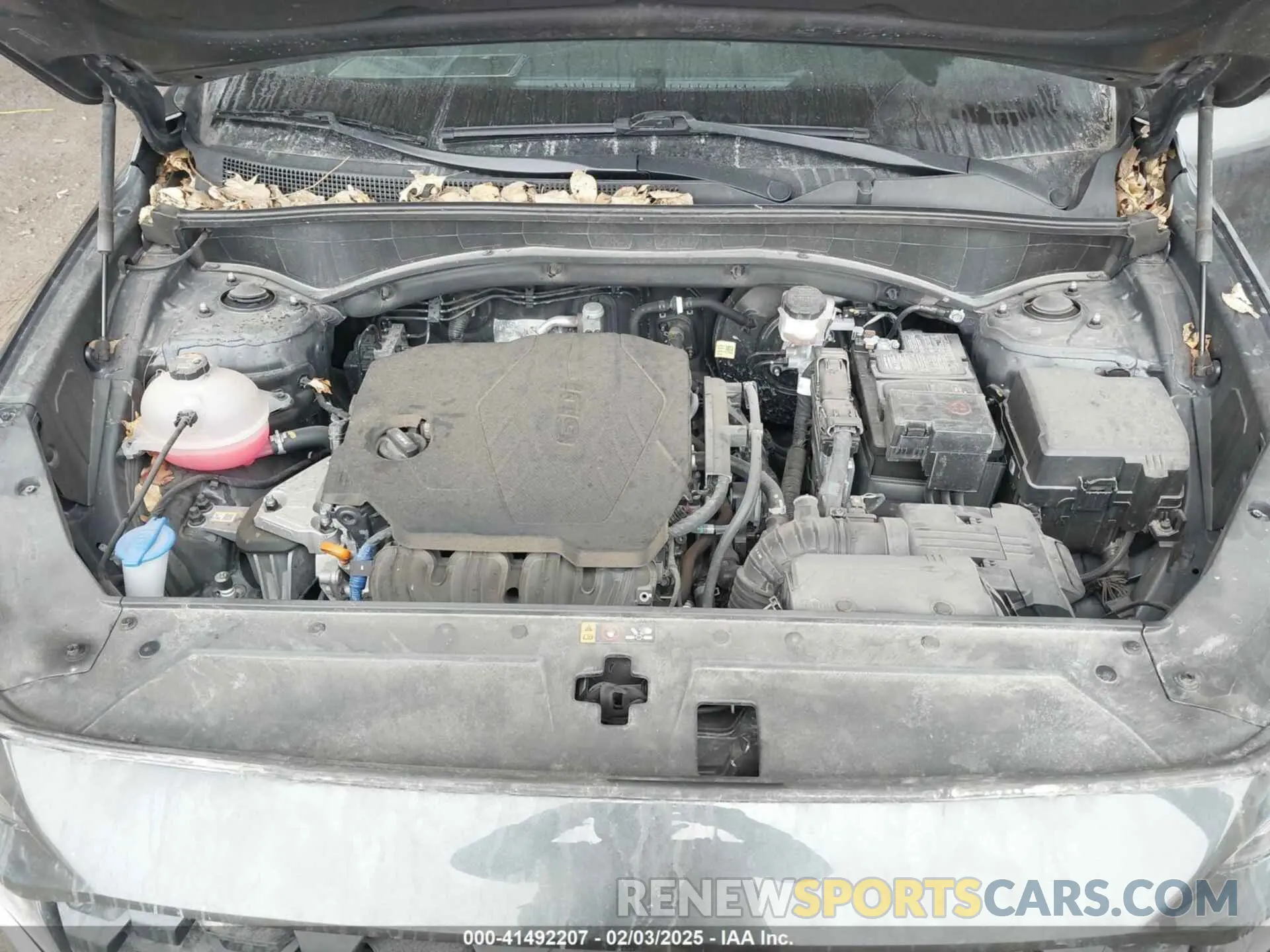10 fotografías del automóvil dañado 5NMS24AJ7PH564076 HYUNDAI SANTA FE 2023