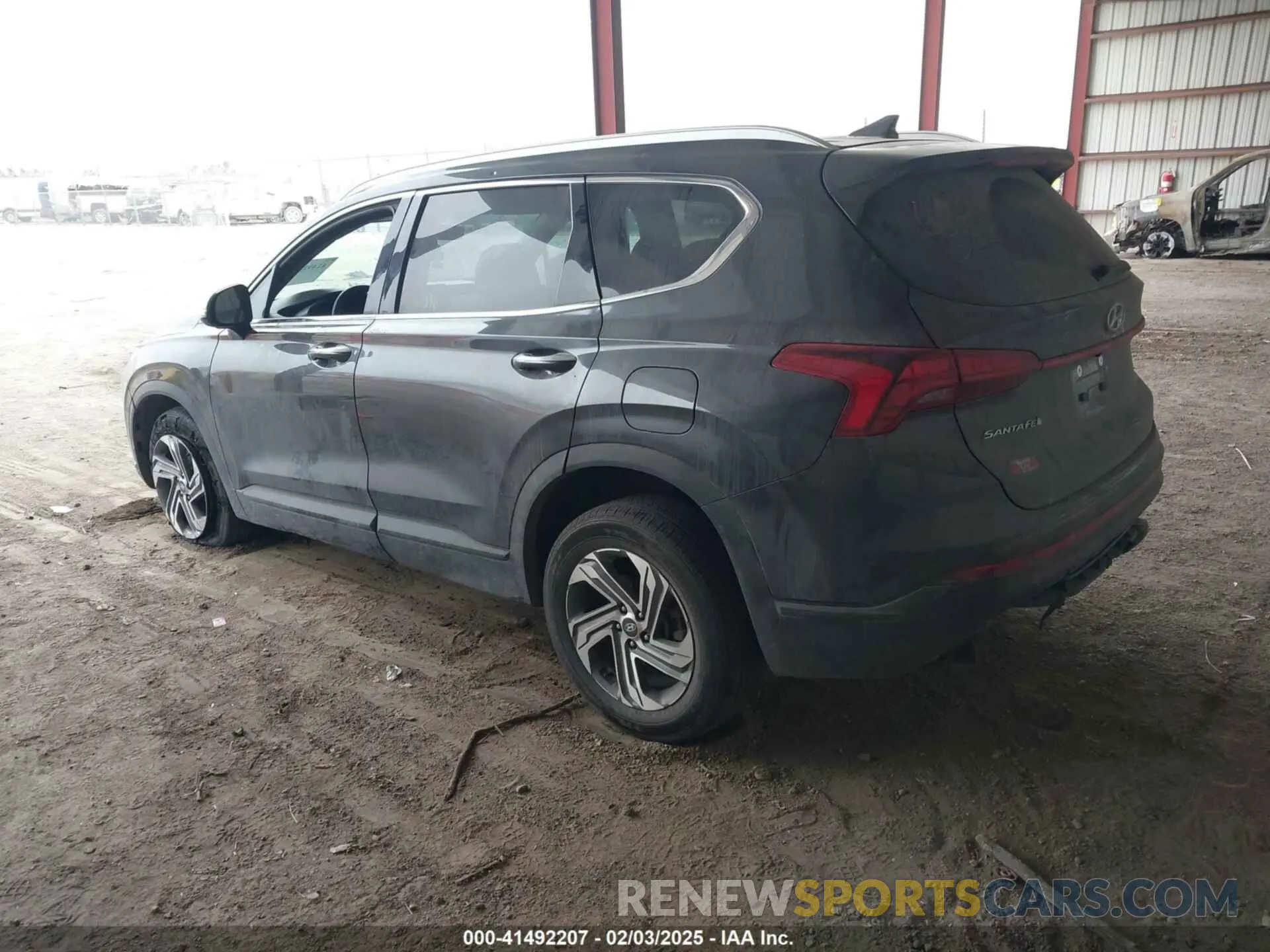3 fotografías del automóvil dañado 5NMS24AJ7PH564076 HYUNDAI SANTA FE 2023
