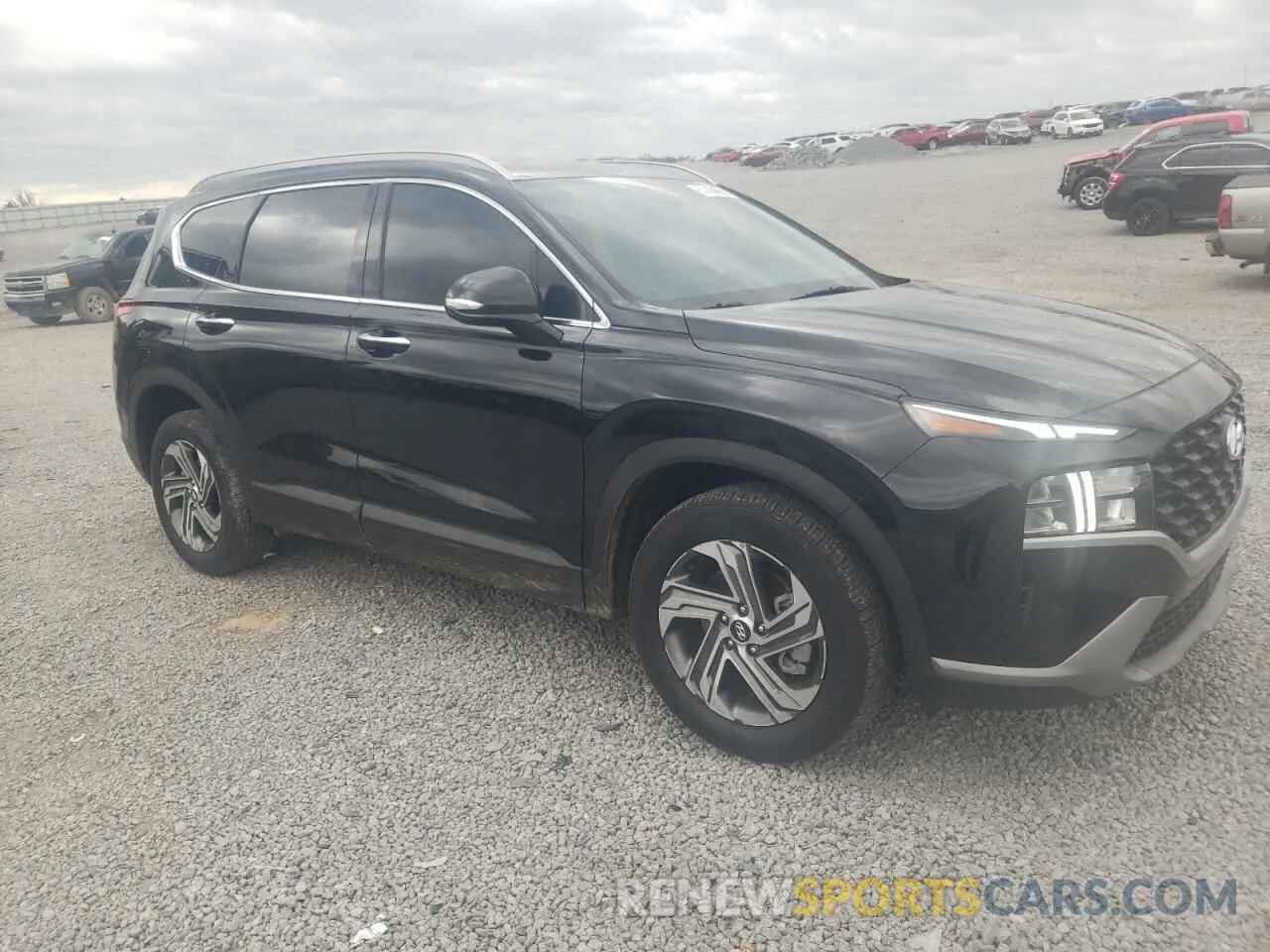 4 fotografías del automóvil dañado 5NMS24AJ7PH607072 HYUNDAI SANTA FE 2023