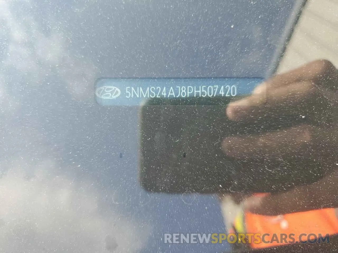 13 fotografías del automóvil dañado 5NMS24AJ8PH507420 HYUNDAI SANTA FE 2023
