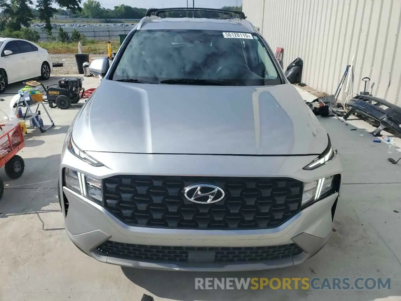 5 fotografías del automóvil dañado 5NMS24AJ8PH507420 HYUNDAI SANTA FE 2023