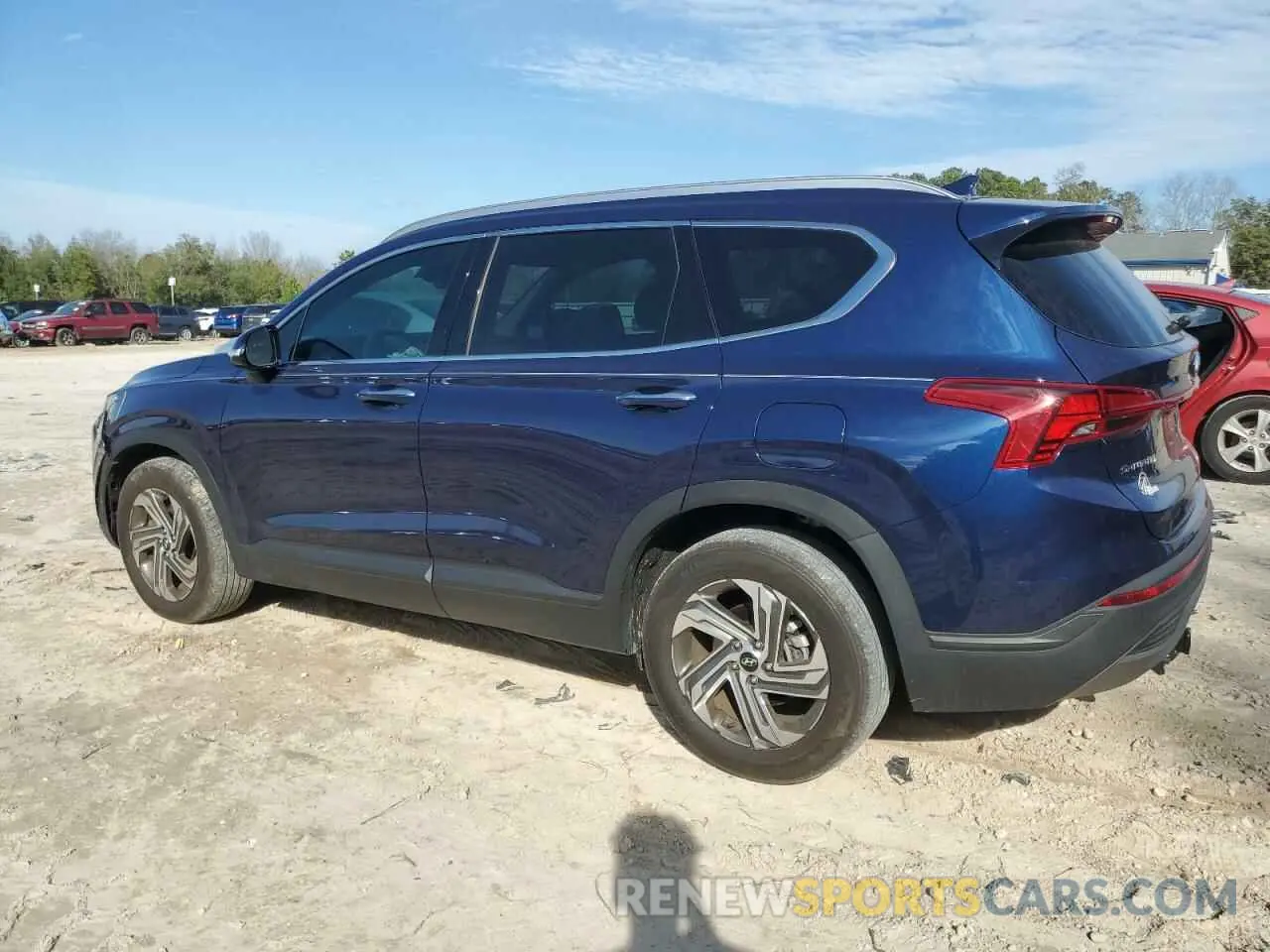 2 fotografías del automóvil dañado 5NMS24AJ8PH520586 HYUNDAI SANTA FE 2023