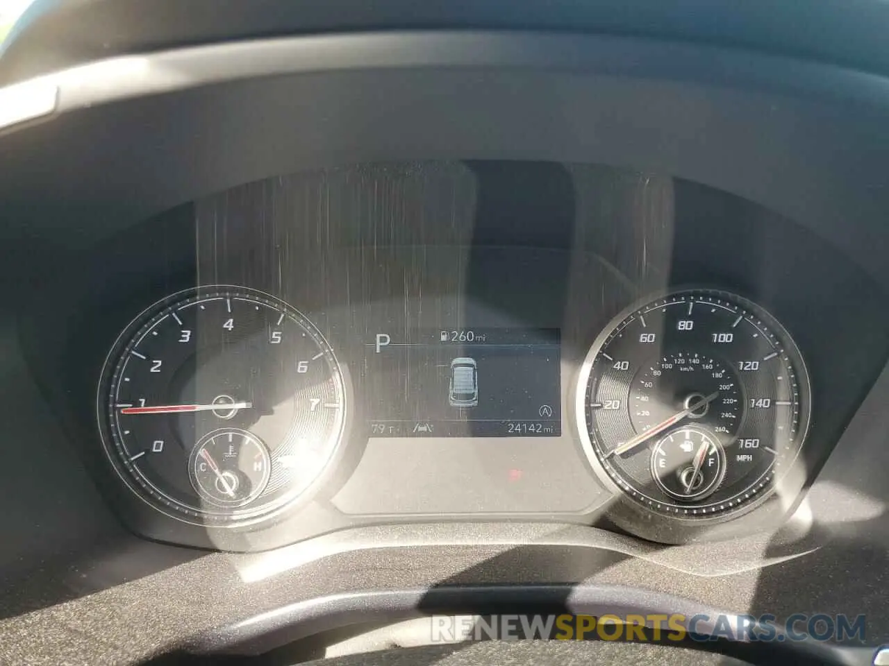 9 fotografías del automóvil dañado 5NMS24AJ8PH520586 HYUNDAI SANTA FE 2023