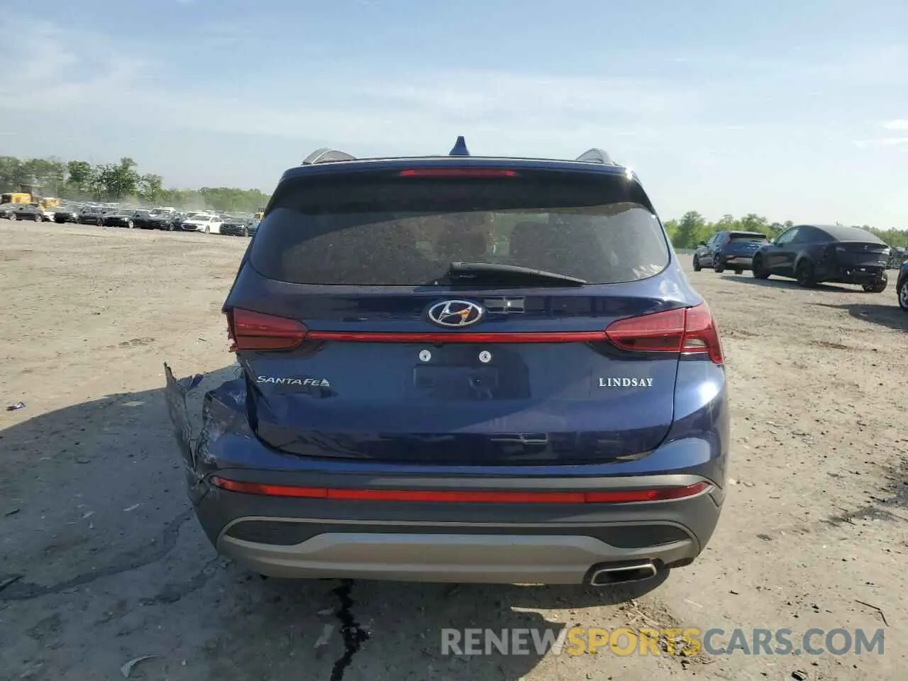 6 fotografías del automóvil dañado 5NMS24AJ8PH522256 HYUNDAI SANTA FE 2023