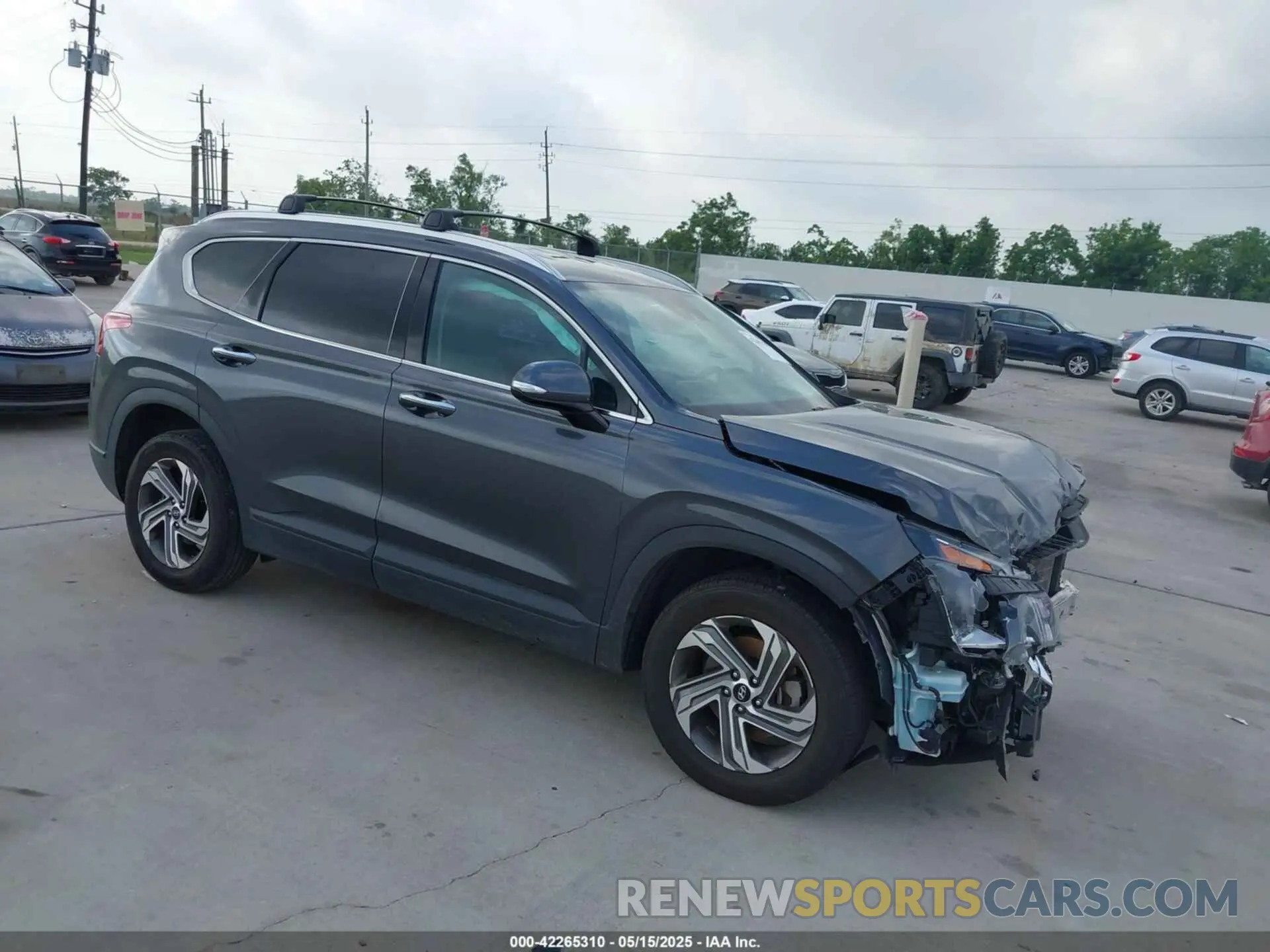 1 fotografías del automóvil dañado 5NMS24AJ8PH630389 HYUNDAI SANTA FE 2023