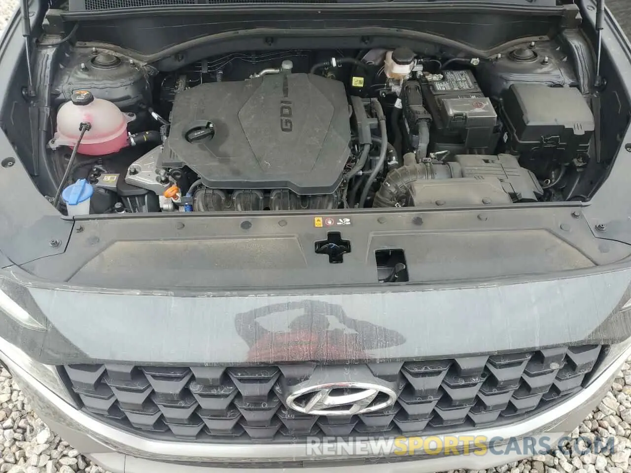 12 fotografías del automóvil dañado 5NMS24AJ9PH652482 HYUNDAI SANTA FE 2023