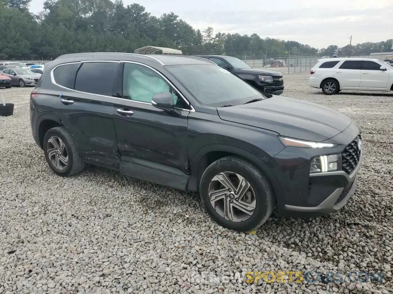 4 fotografías del automóvil dañado 5NMS24AJ9PH652482 HYUNDAI SANTA FE 2023