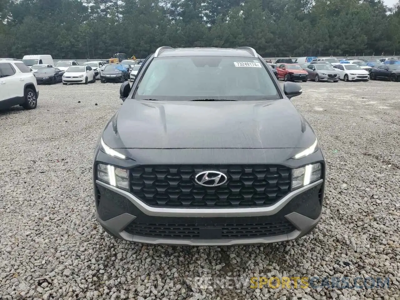 5 fotografías del automóvil dañado 5NMS24AJ9PH652482 HYUNDAI SANTA FE 2023
