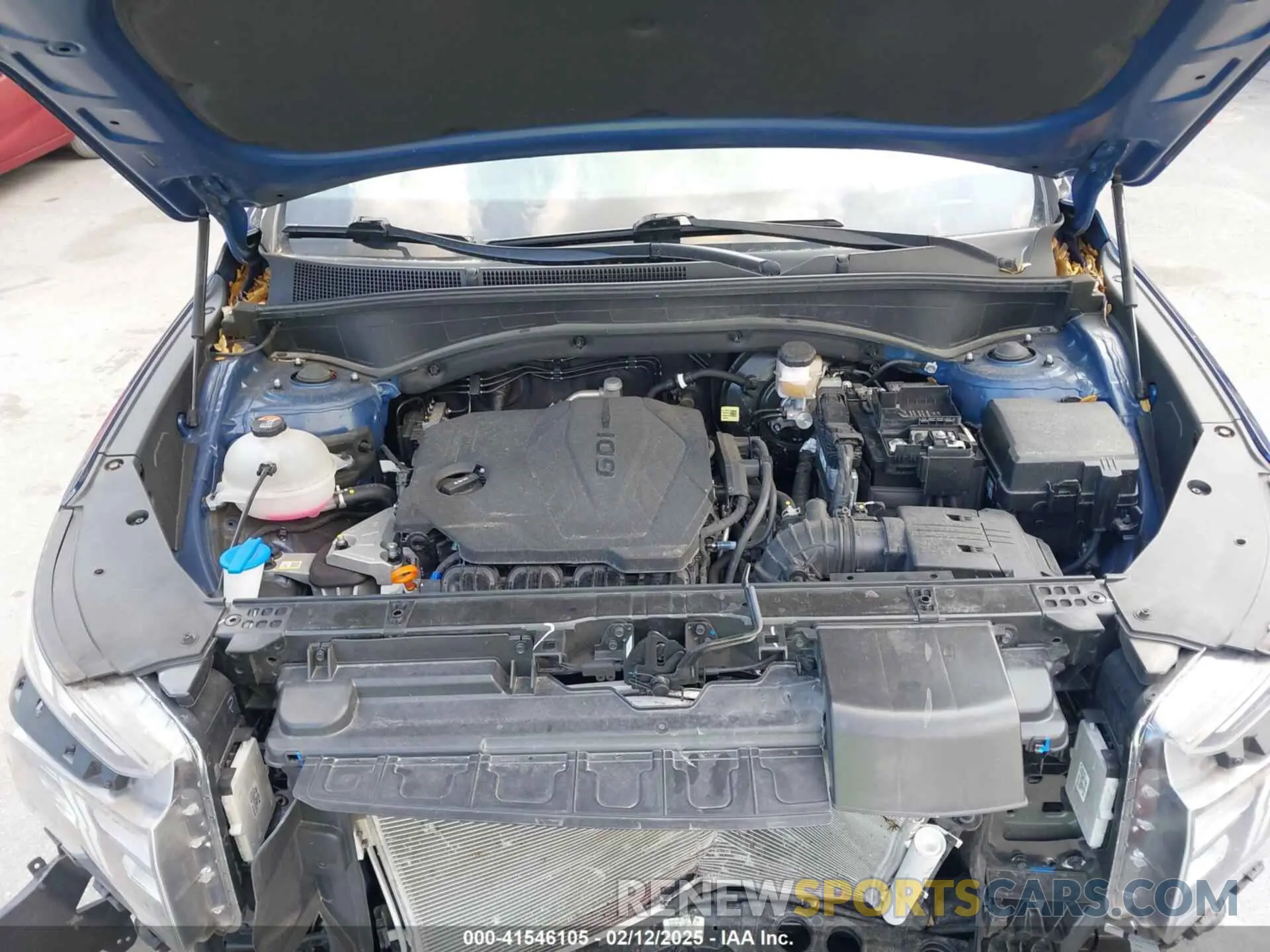 10 fotografías del automóvil dañado 5NMS24AJXPH498414 HYUNDAI SANTA FE 2023