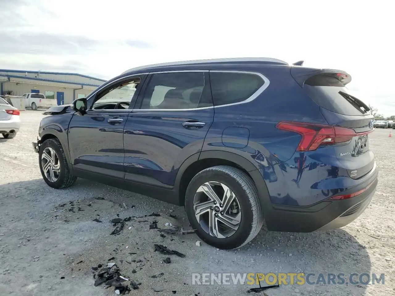 2 fotografías del automóvil dañado 5NMS24AJXPH515177 HYUNDAI SANTA FE 2023